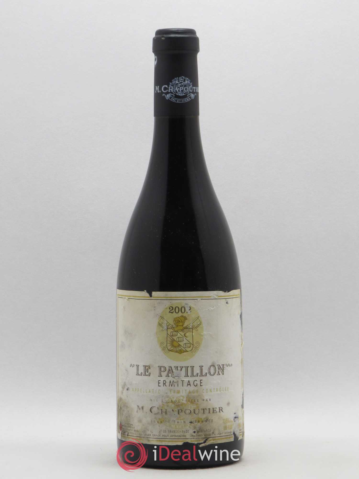 Hermitage Ermitage Le Pavillon Chapoutier 2002 - Lot de 1 bouteille - 0
