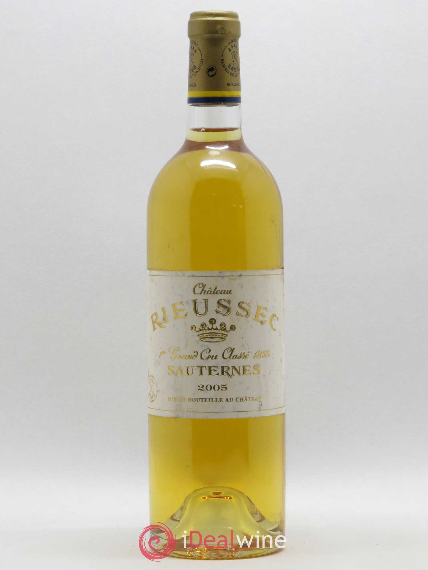Château Rieussec 1er Grand Cru Classé 2005 - Posten von 1 Flasche - 0