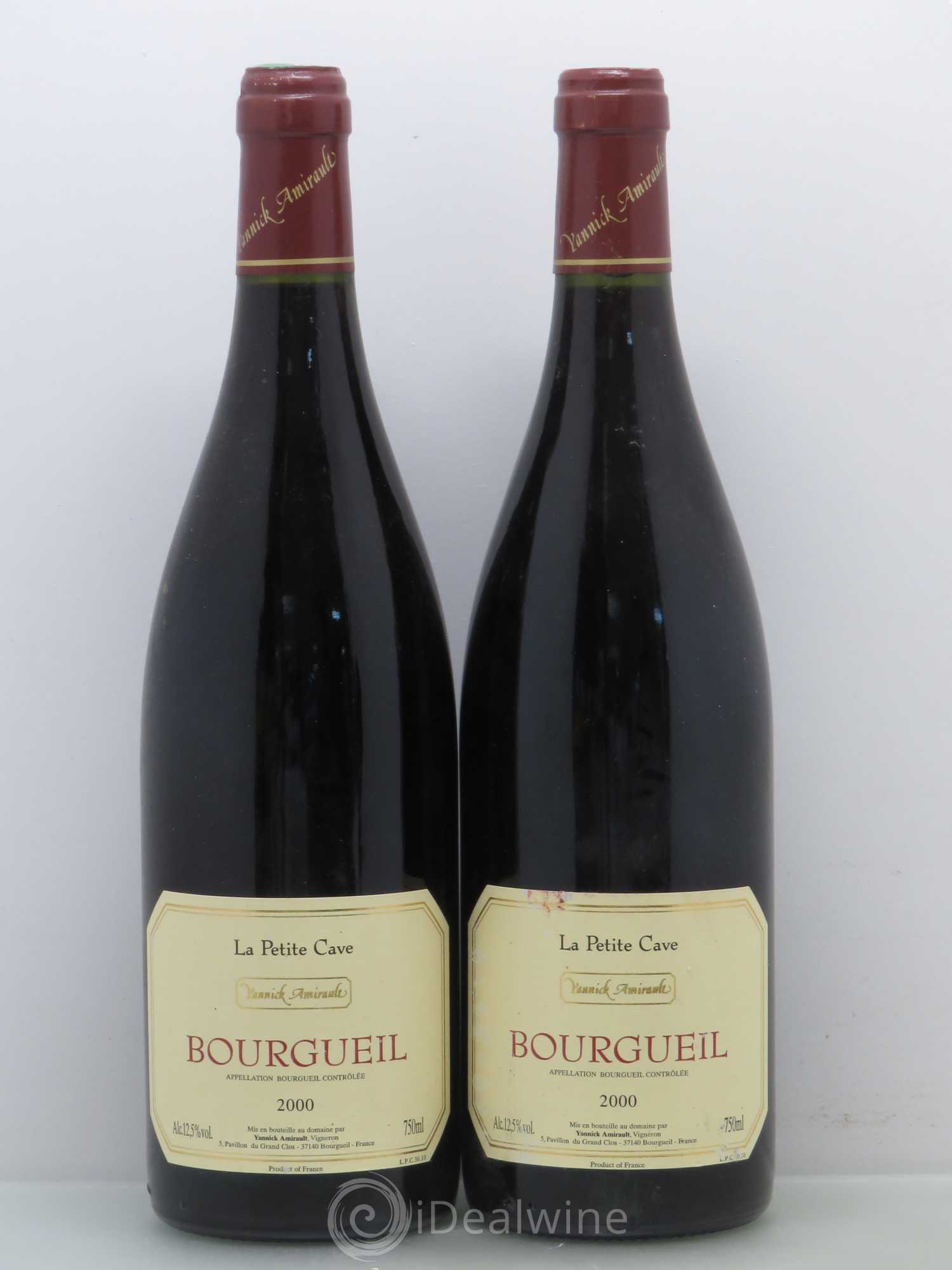 Bourgueil Petite cave Yannick Amirault (Domaine) 2000 - Lot de 2 bouteilles - 0