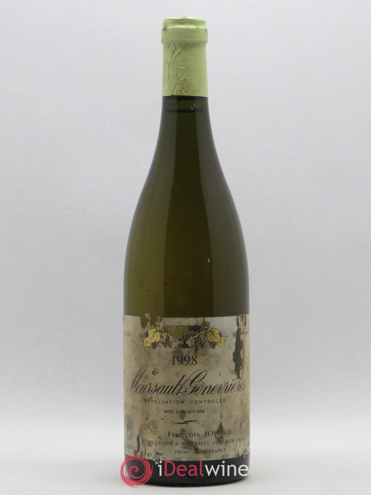 Meursault 1er Cru Genevrières François Jobard 1998 - Posten von 1 Flasche - 0