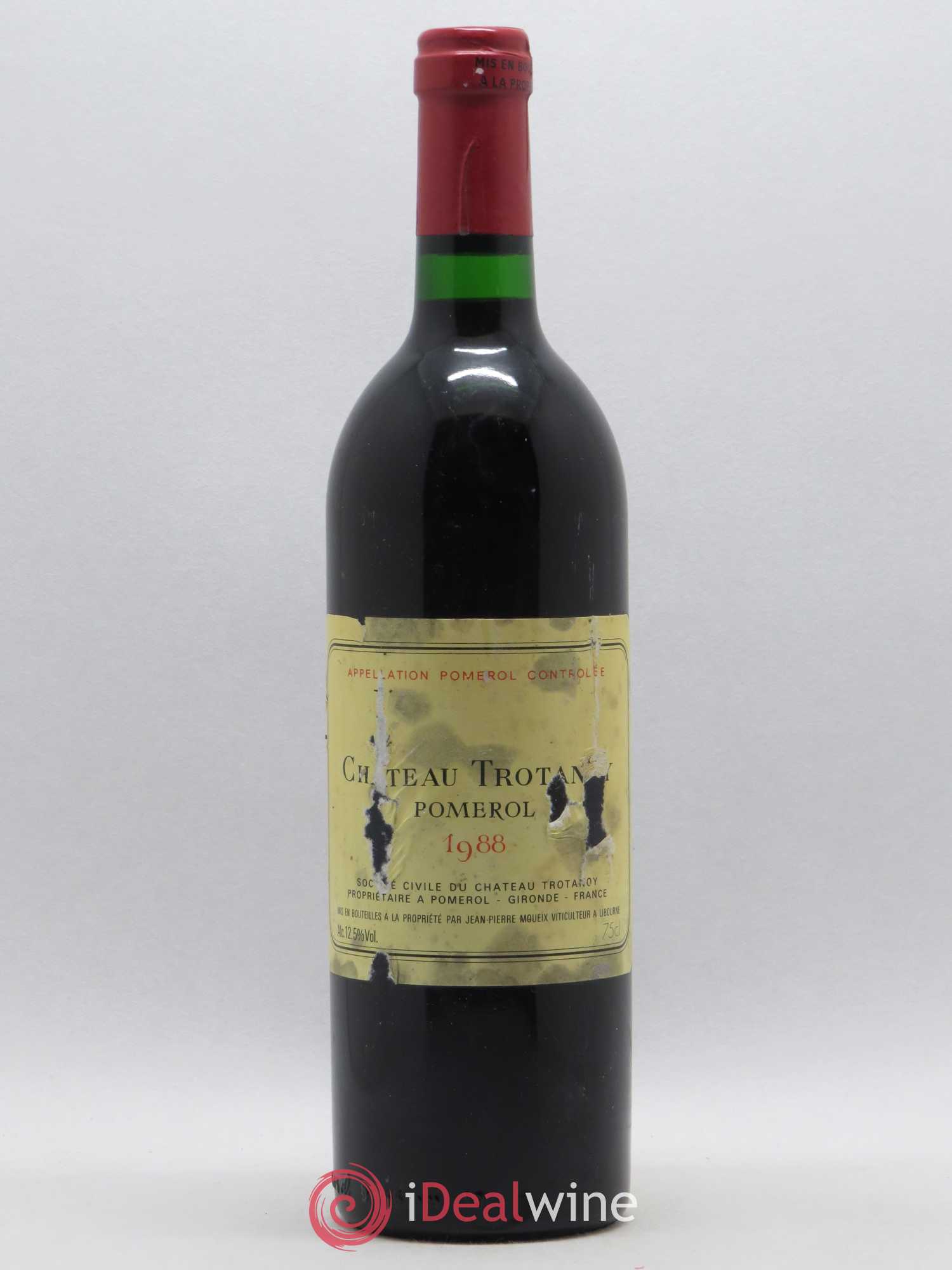 Château Trotanoy 1988 - Lot de 1 bouteille - 0
