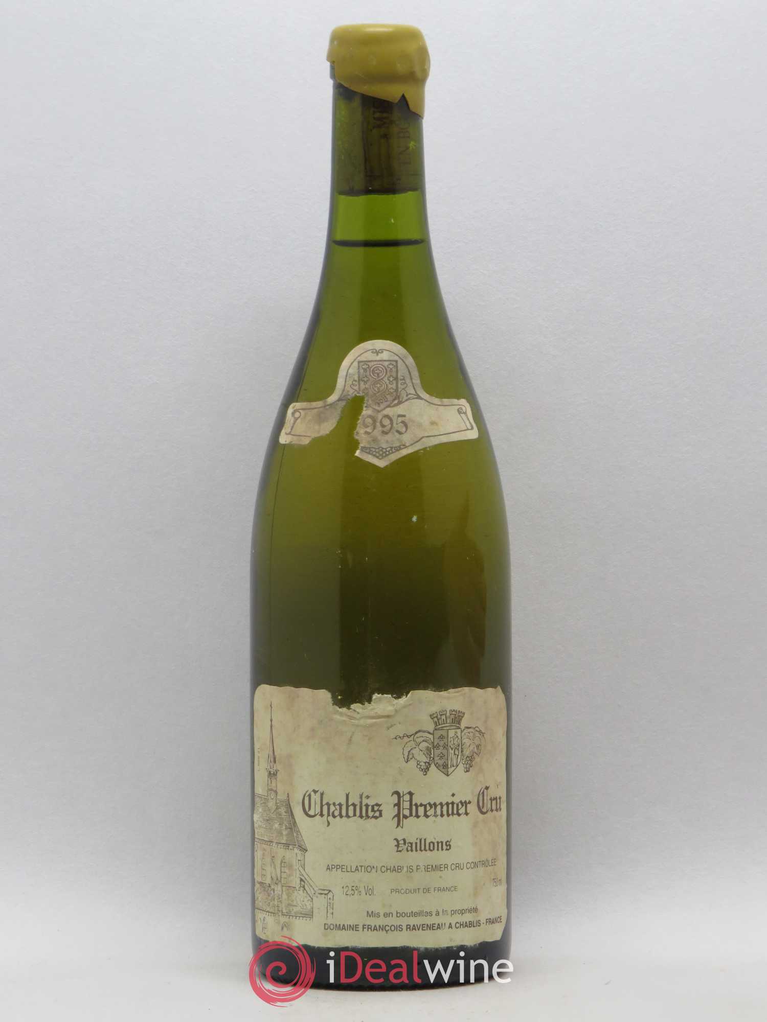 Chablis 1er Cru Vaillons Raveneau (Domaine) 1995 - Lot de 1 bouteille - 0