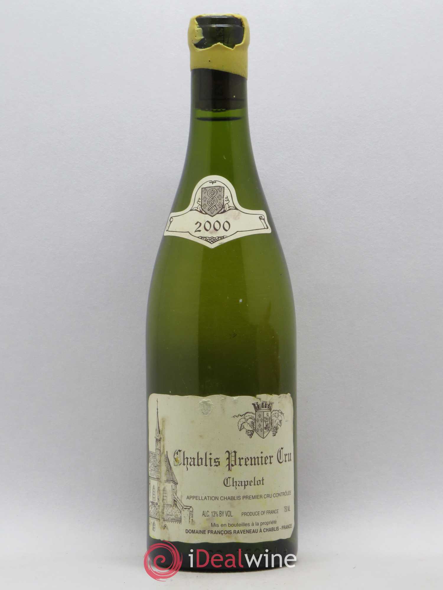 Chablis 1er Cru Chapelot Raveneau (Domaine) 2000 - Lot de 1 bouteille - 0