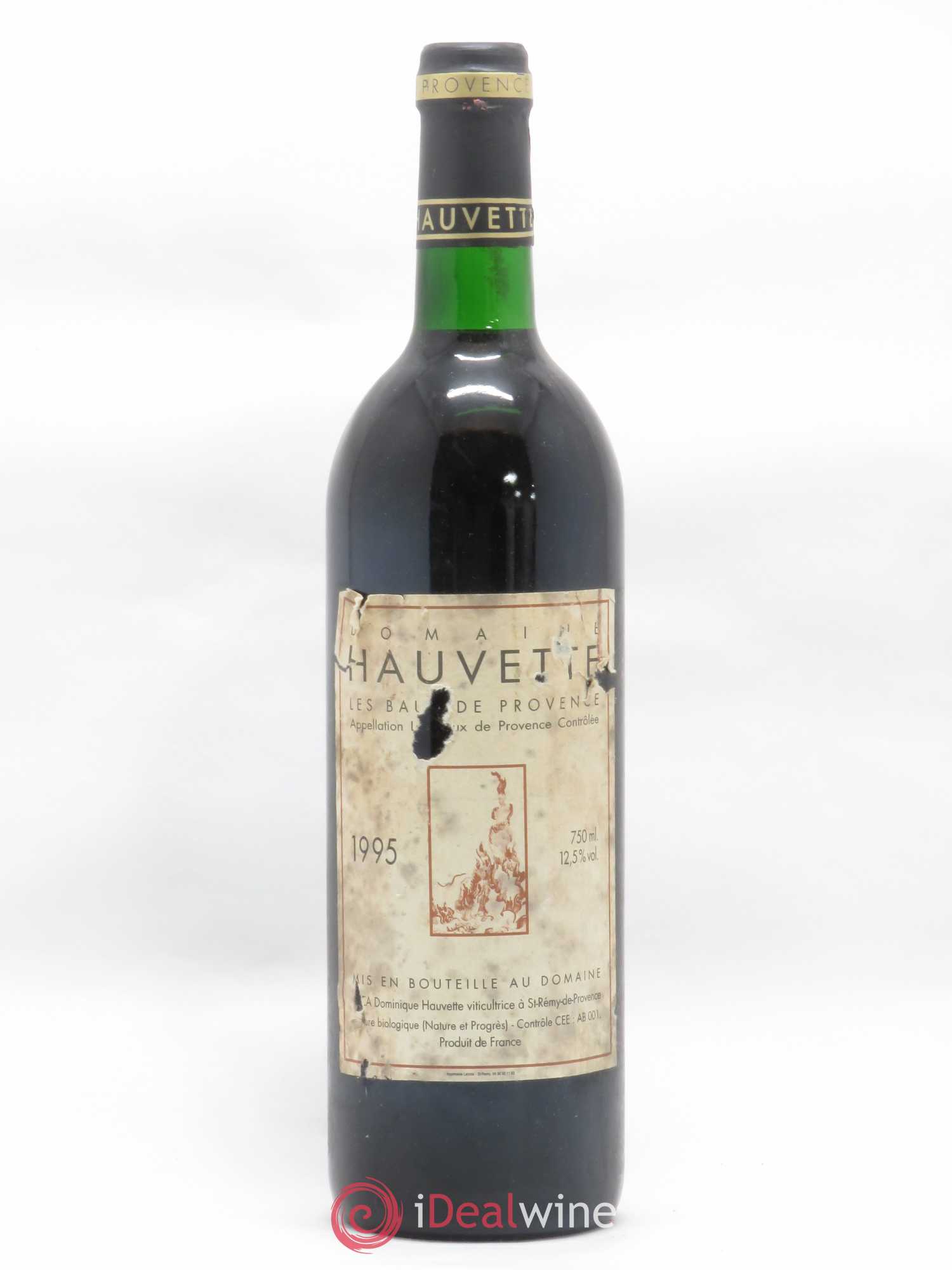 Baux de Provence Hauvette (Domaine) 1995 - Lot de 1 bouteille - 0