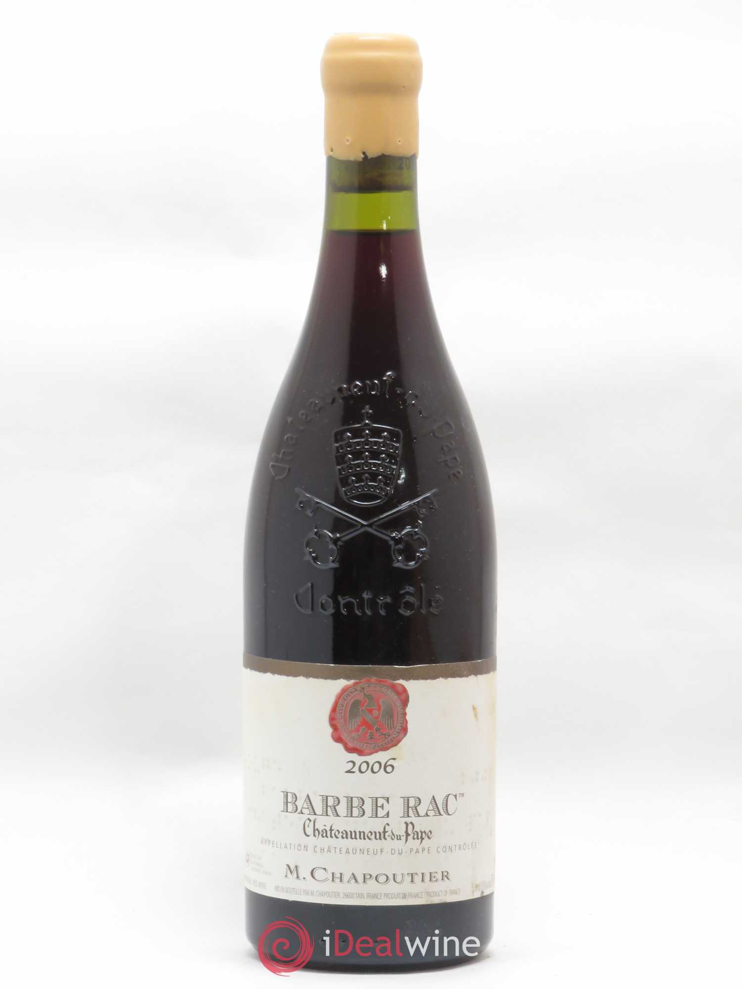 Châteauneuf-du-Pape Barbe Rac Chapoutier 2006 - Lot de 1 bouteille - 0