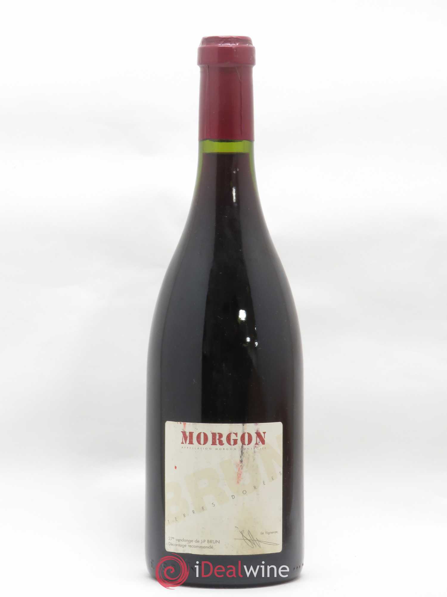 Morgon Terres dorées - J-P. Brun (Domaine des) 2005 - Lot de 1 bouteille - 0
