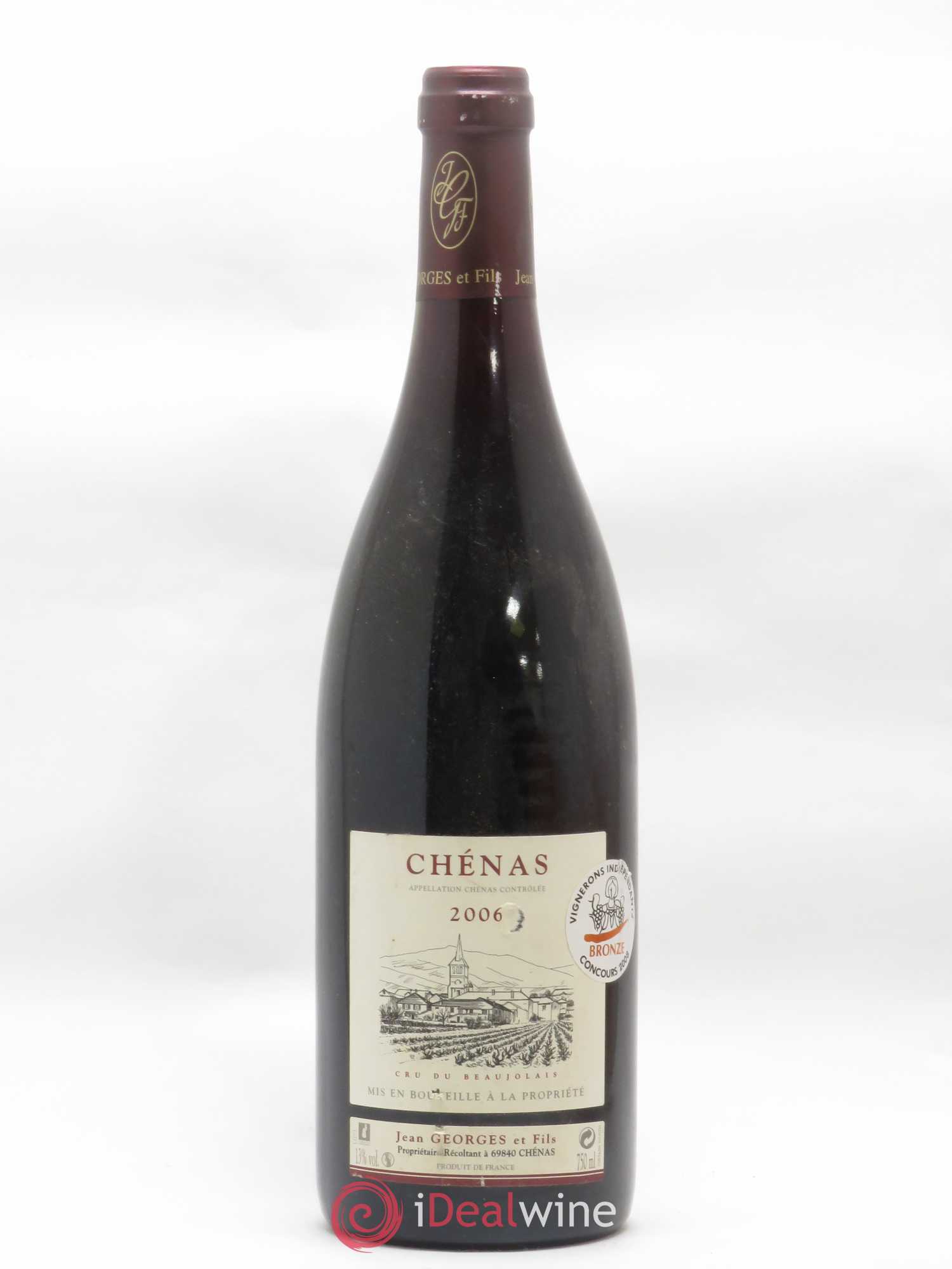 Chénas Jean Georges 2006 - Lot de 1 bouteille - 0