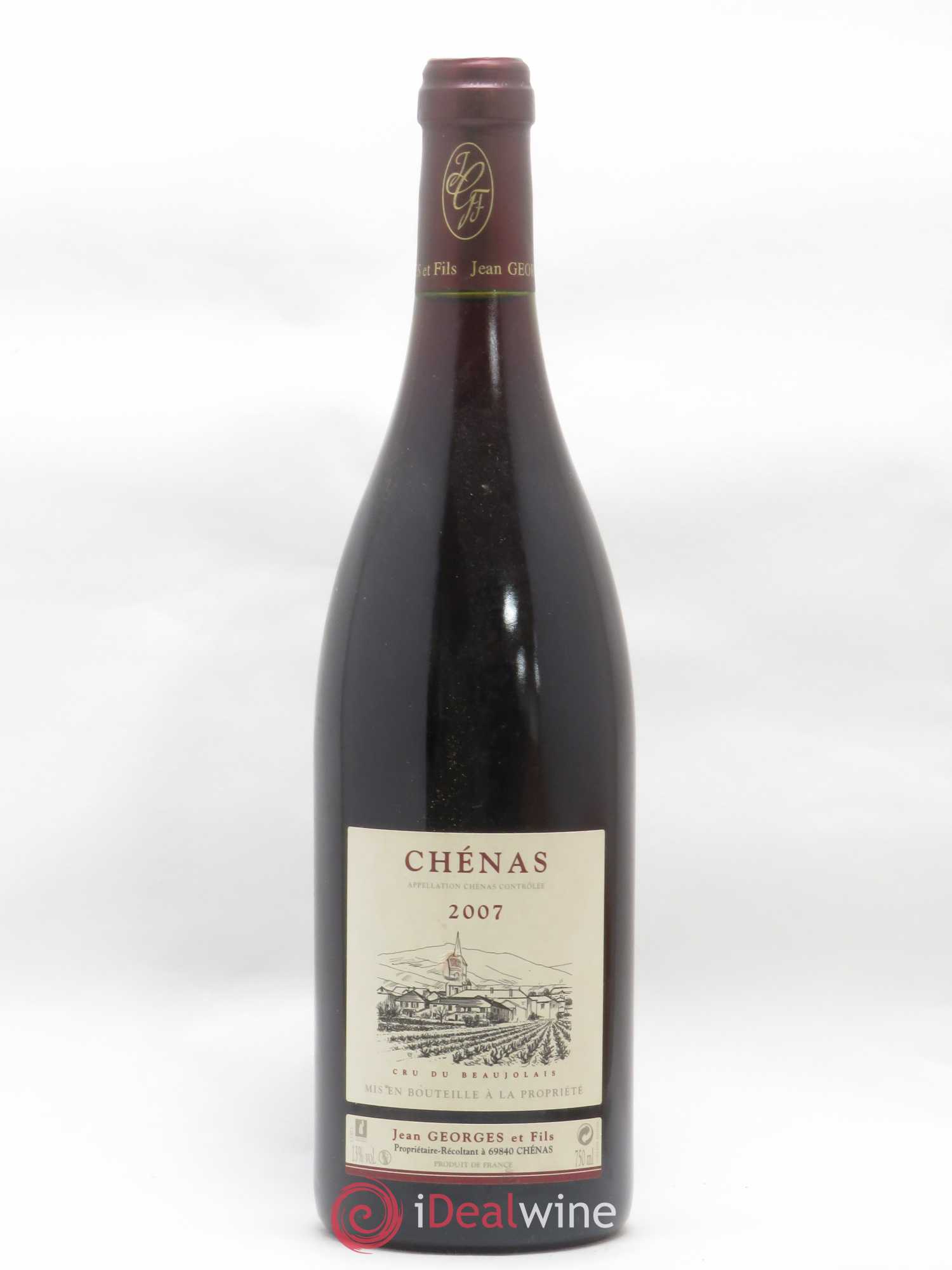Chénas Jean Georges 2007 - Lot de 1 bouteille - 0