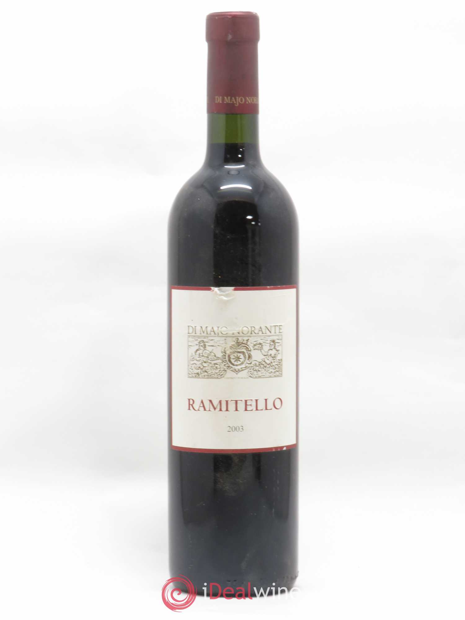 Italie Biferno Rosso DOC Ramitello Di Majo Norante 2003 - Posten von 1 Flasche - 0