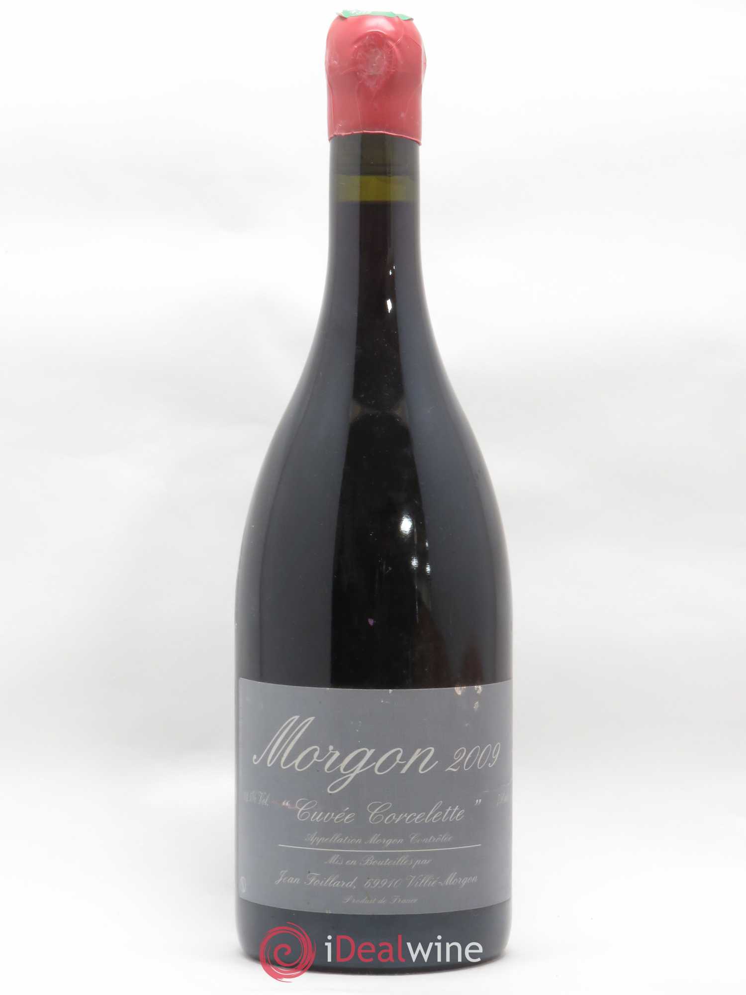 Morgon Corcelette Jean Foillard 2009 - Lot de 1 bouteille - 0