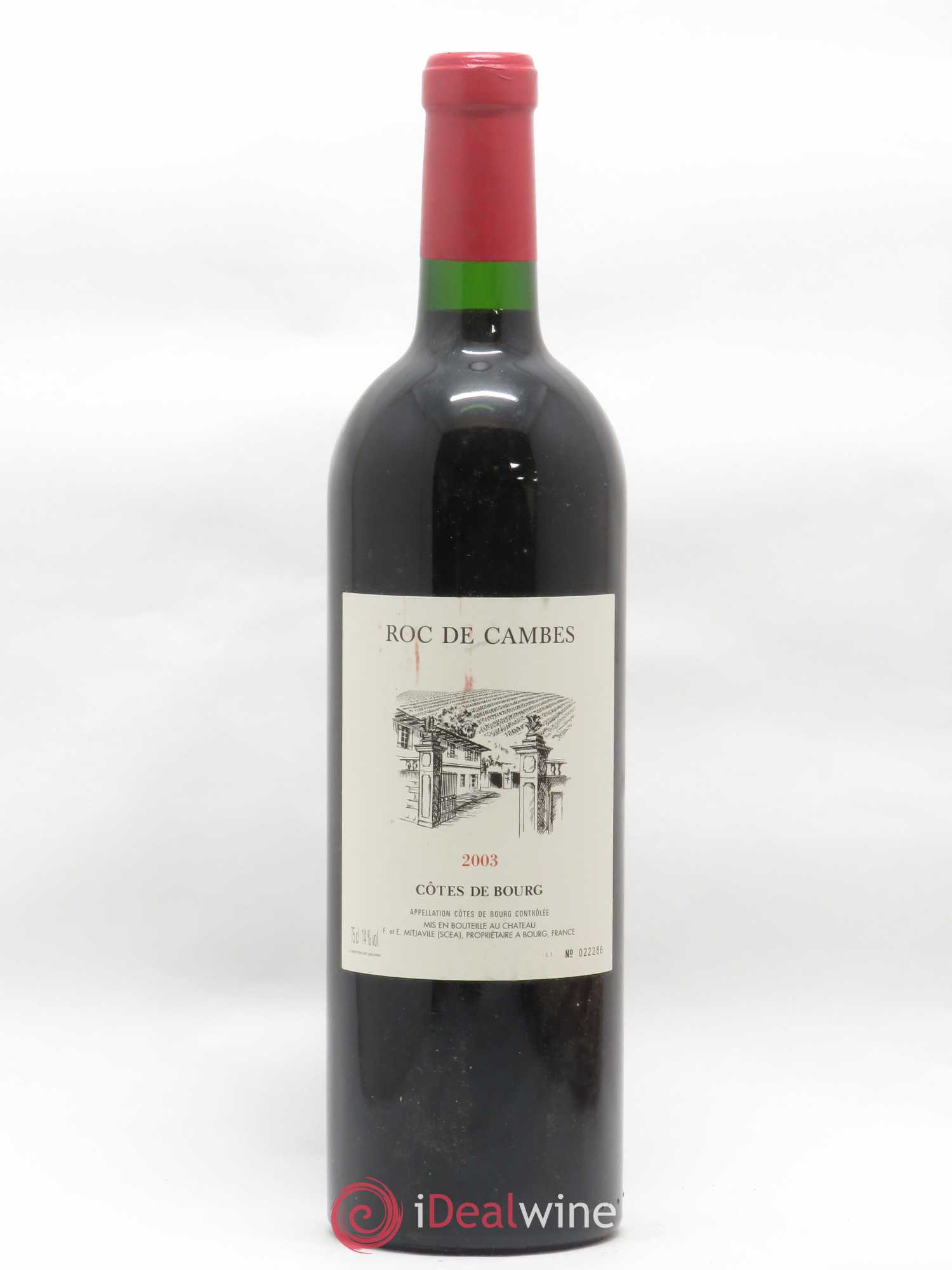 Roc de Cambes 2003 - Lotto di 1 bottiglia - 0
