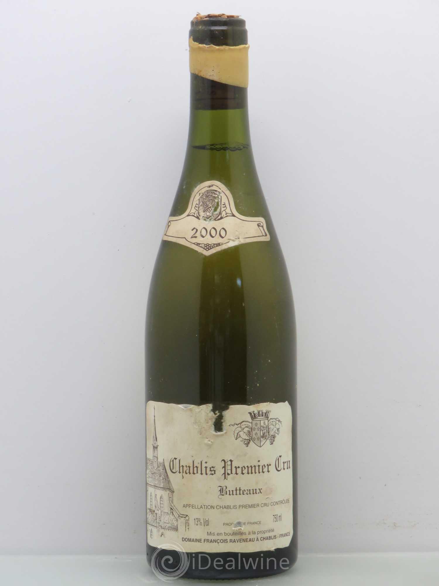 Chablis 1er Cru Butteaux Raveneau (Domaine) 2000 - Lot de 1 bouteille - 0