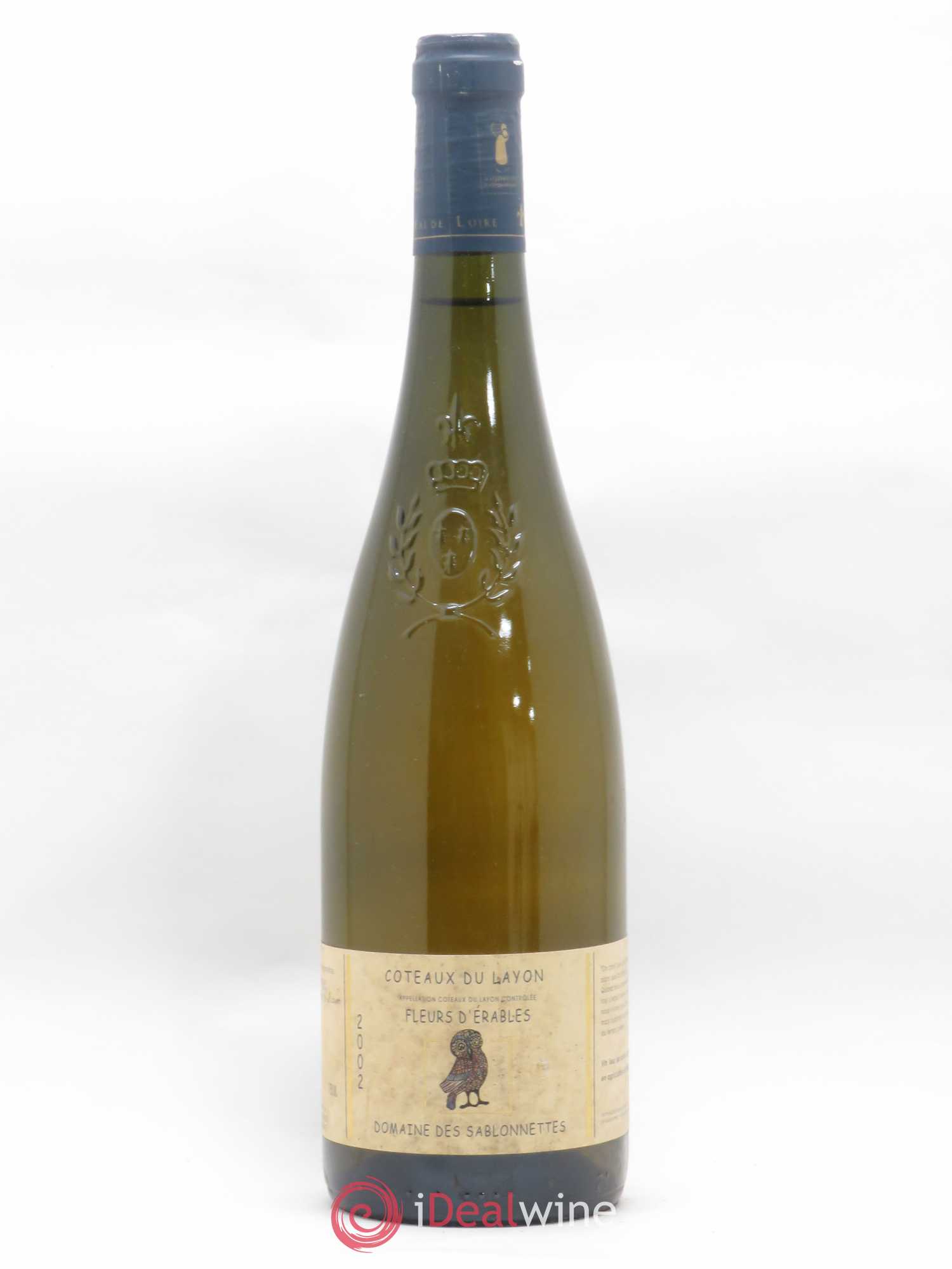 Coteaux du Layon Fleurs d'Erables Domaine des Sablonnettes Menard 2002 - Posten von 1 Flasche - 0