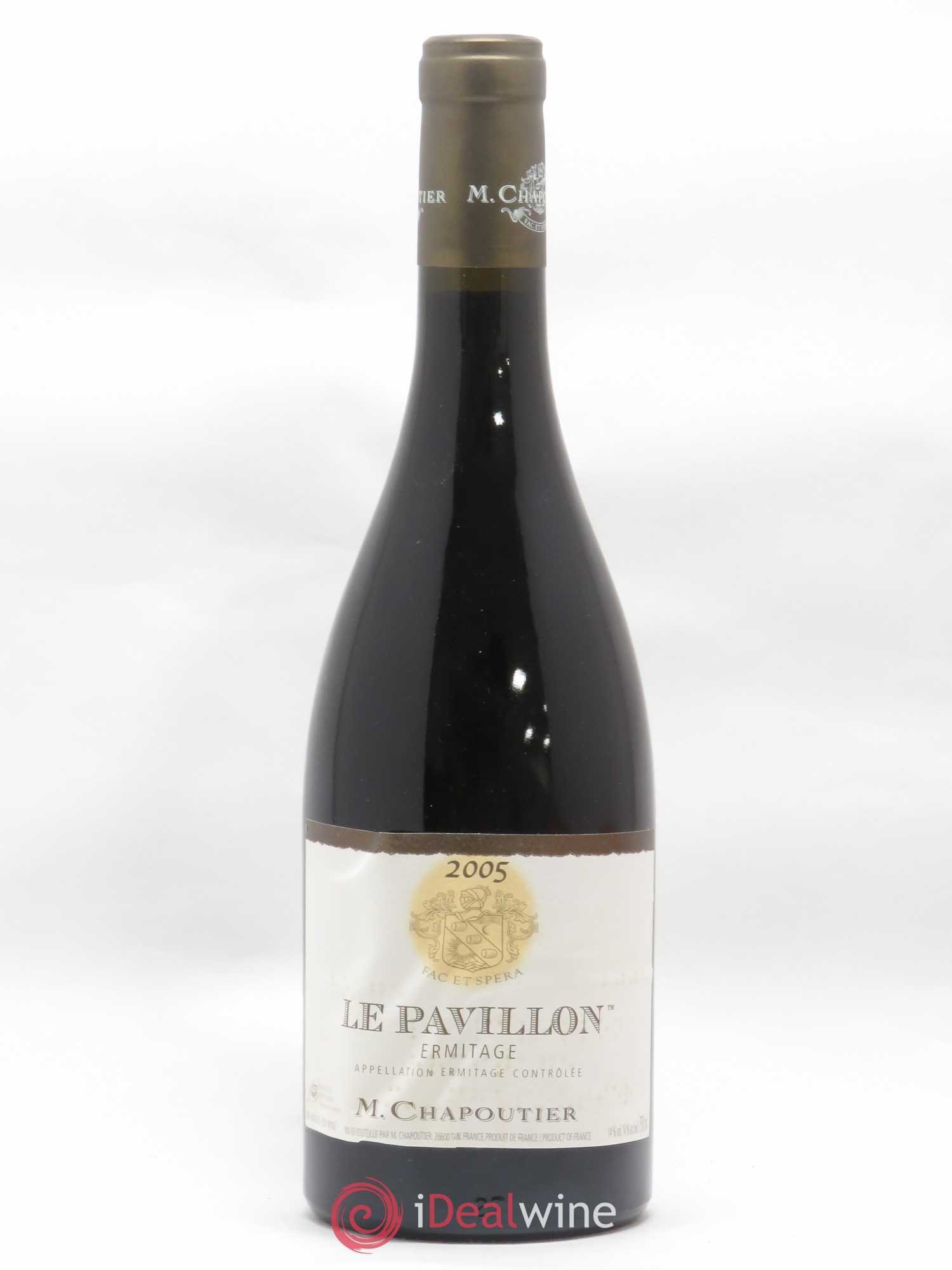 Hermitage Ermitage Le Pavillon Chapoutier 2005 - Lot de 1 bouteille - 0