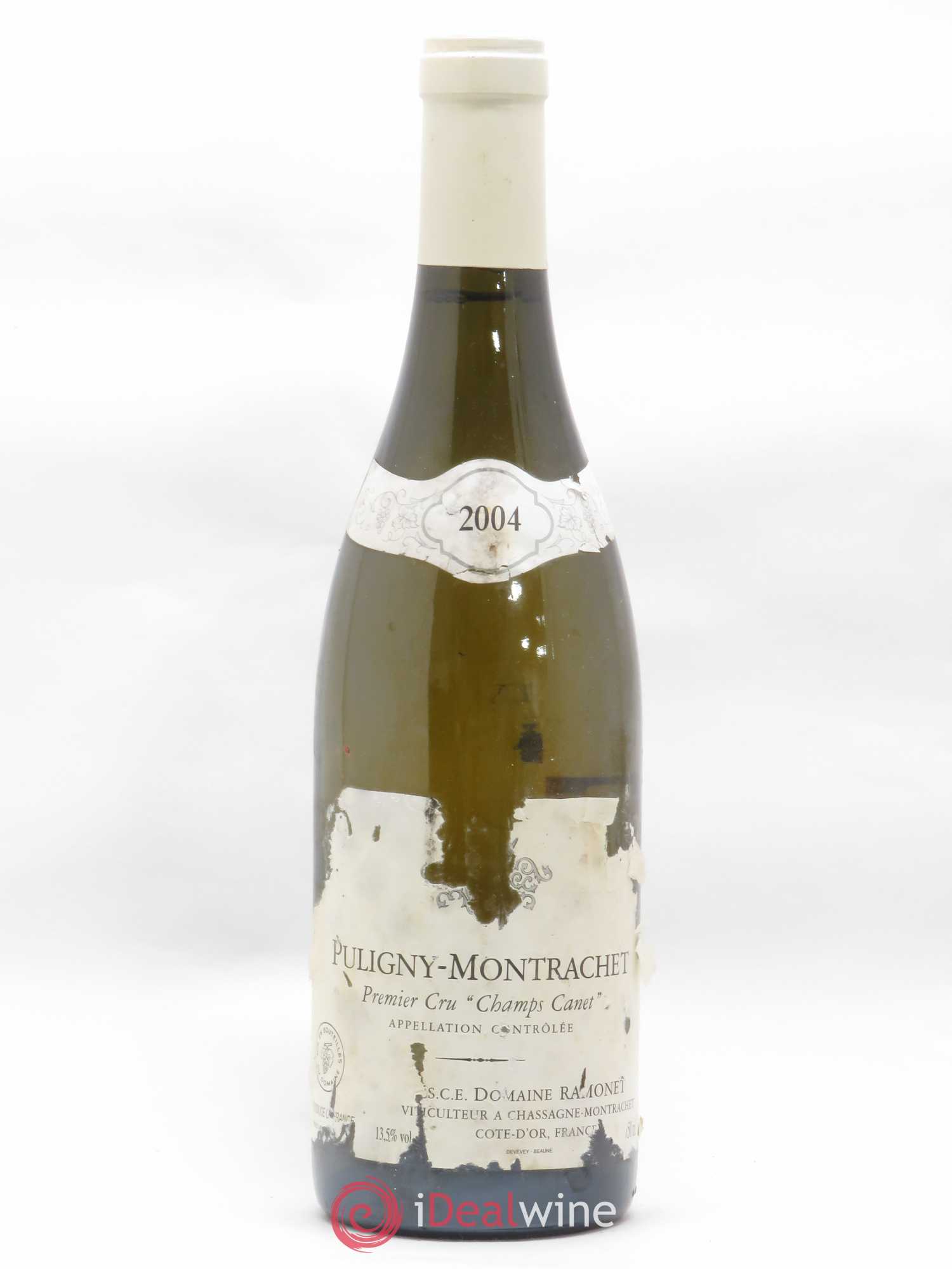 Puligny-Montrachet 1er Cru Champs Canet Ramonet (Domaine) 2004 - Lot de 1 bouteille - 0
