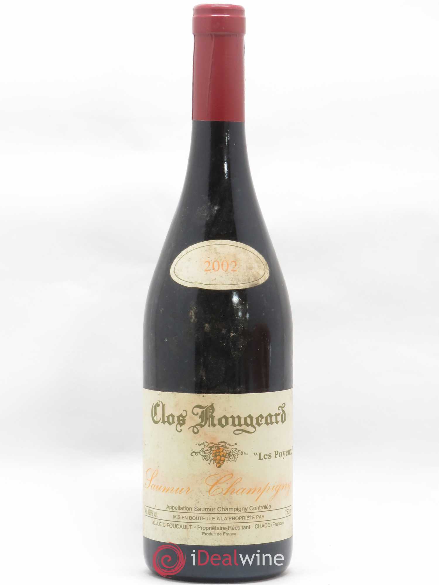Saumur-Champigny Les Poyeux Clos Rougeard 2002 - Lot de 1 bouteille - 0