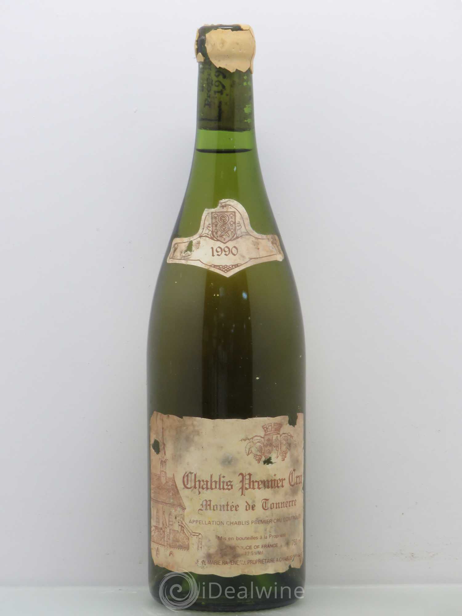 Chablis 1er Cru Montée de Tonnerre Raveneau (Domaine) 1990 - Lot de 1 bouteille - 0