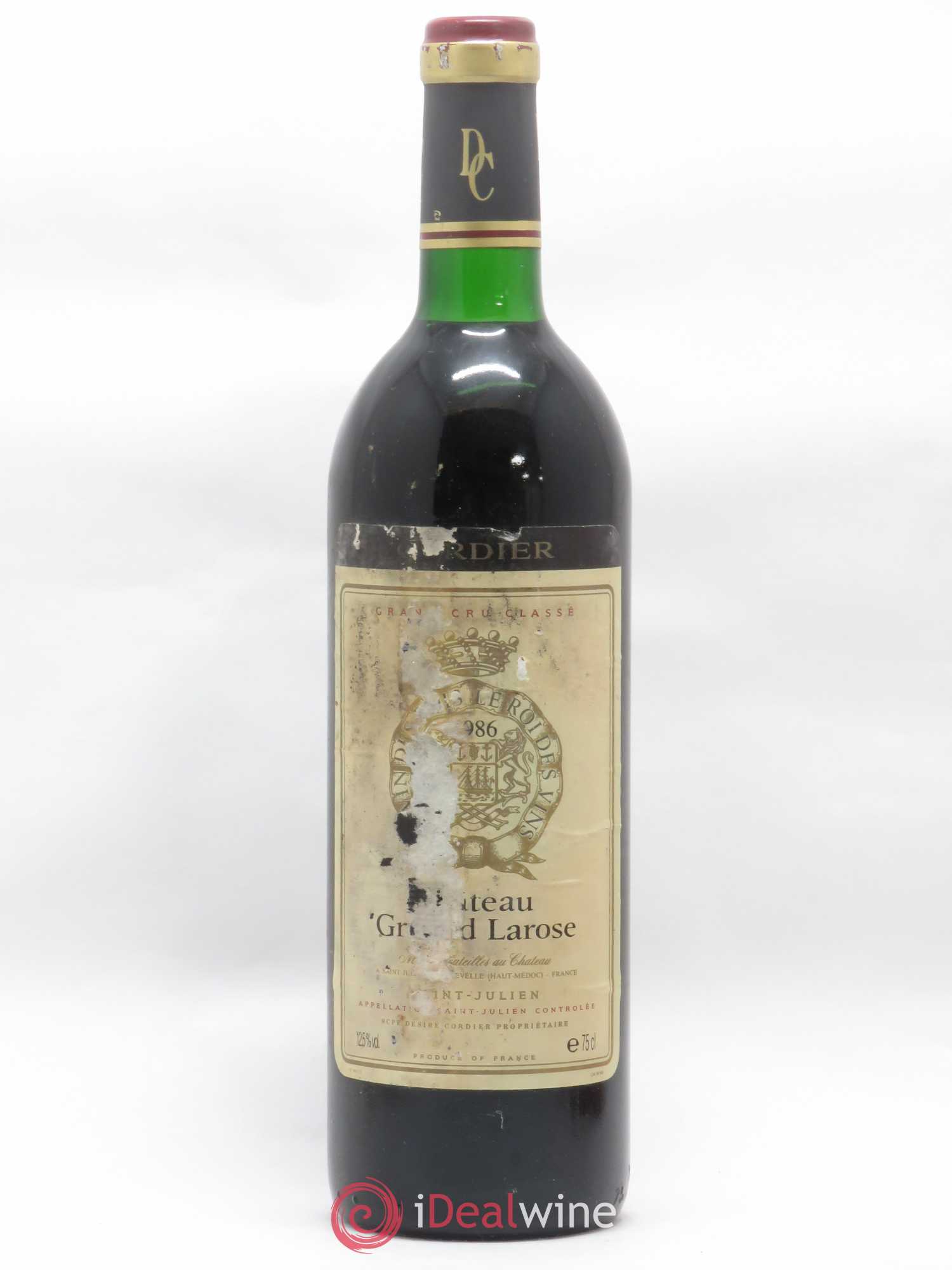 Château Gruaud Larose 2ème Grand Cru Classé 1986 - Lot de 1 bouteille - 0
