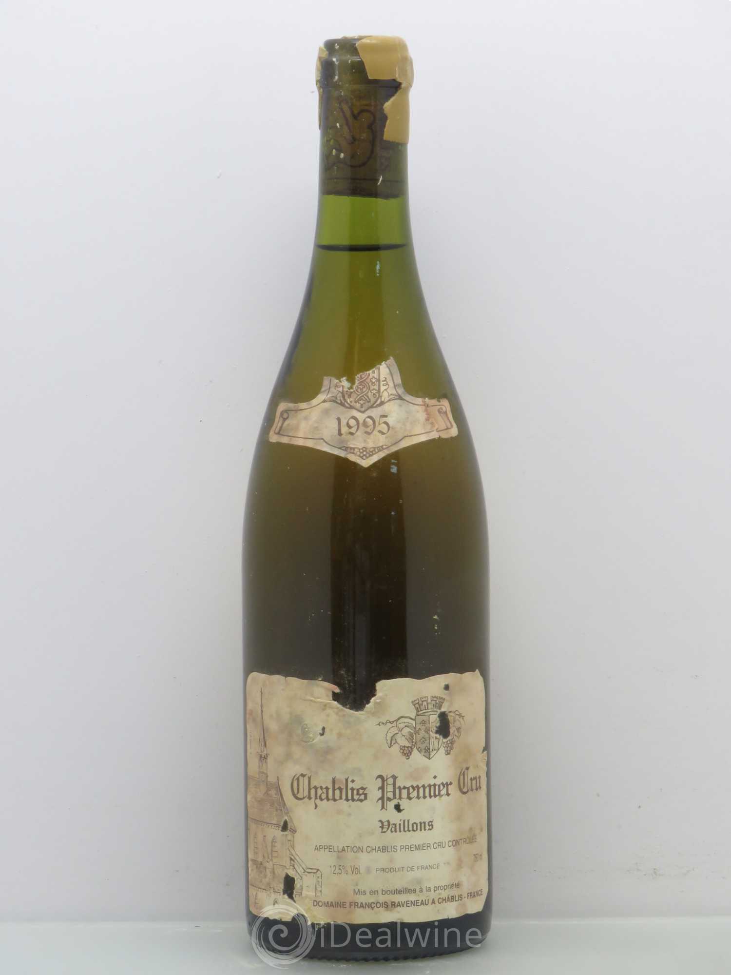 Chablis 1er Cru Vaillons Raveneau (Domaine) 1995 - Lot de 1 bouteille - 0