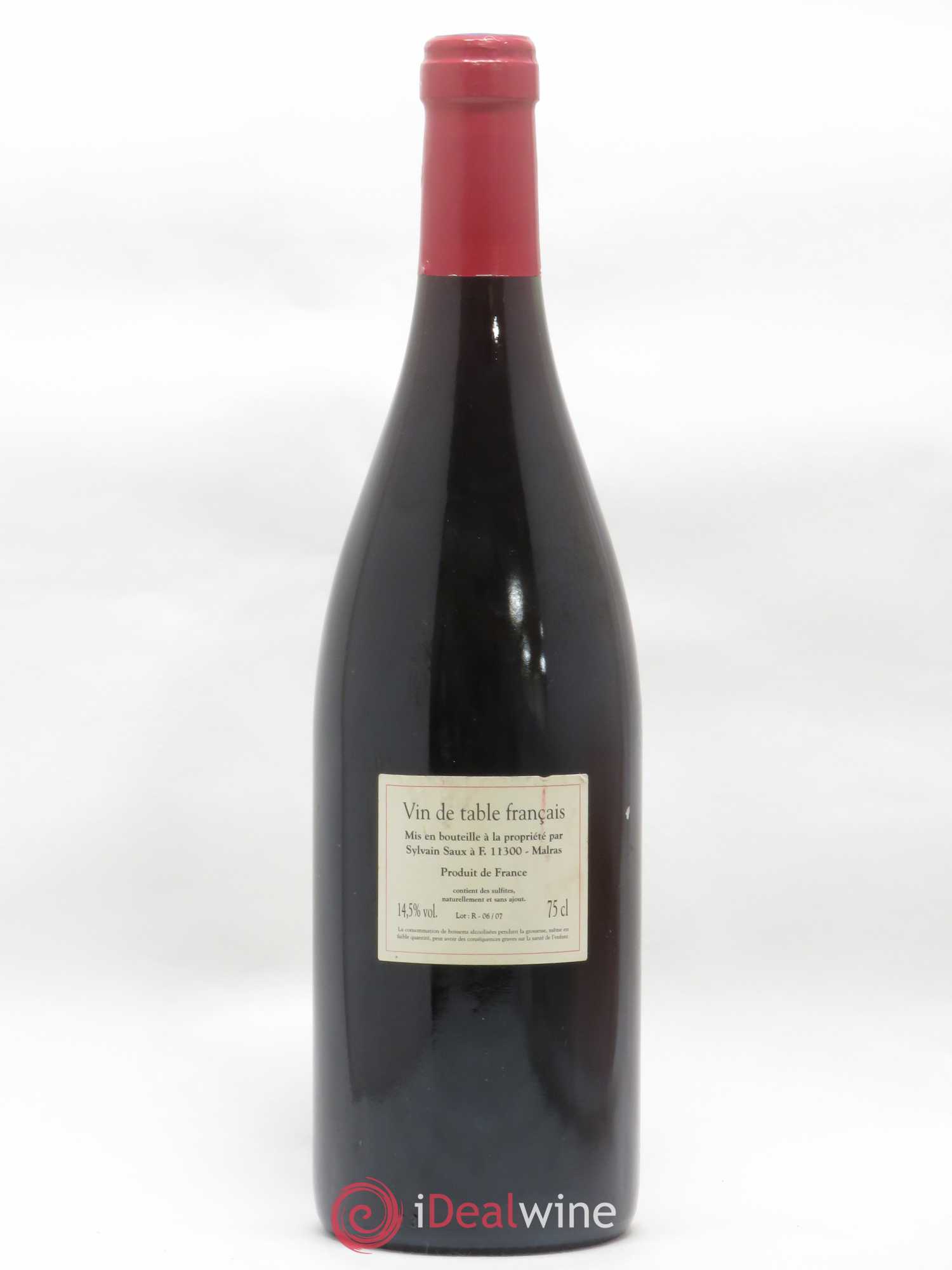 Languedoc Vin de table Français Pechigo Sylvain Saux - Lot de 1 bouteille - 1