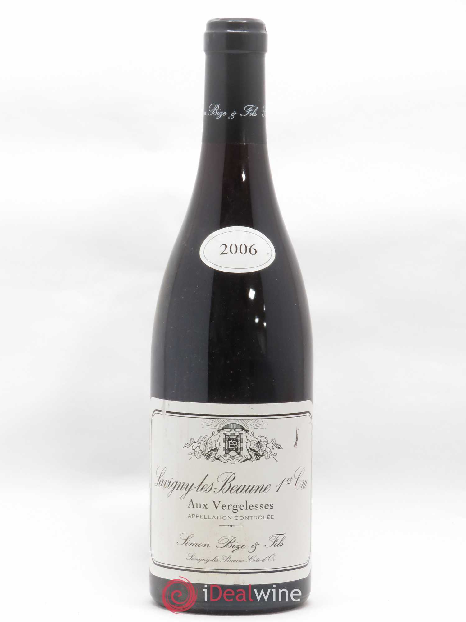 Savigny-lès-Beaune 1er Cru Aux Vergelesses Simon Bize & Fils 2006 - Lot de 1 bouteille - 0