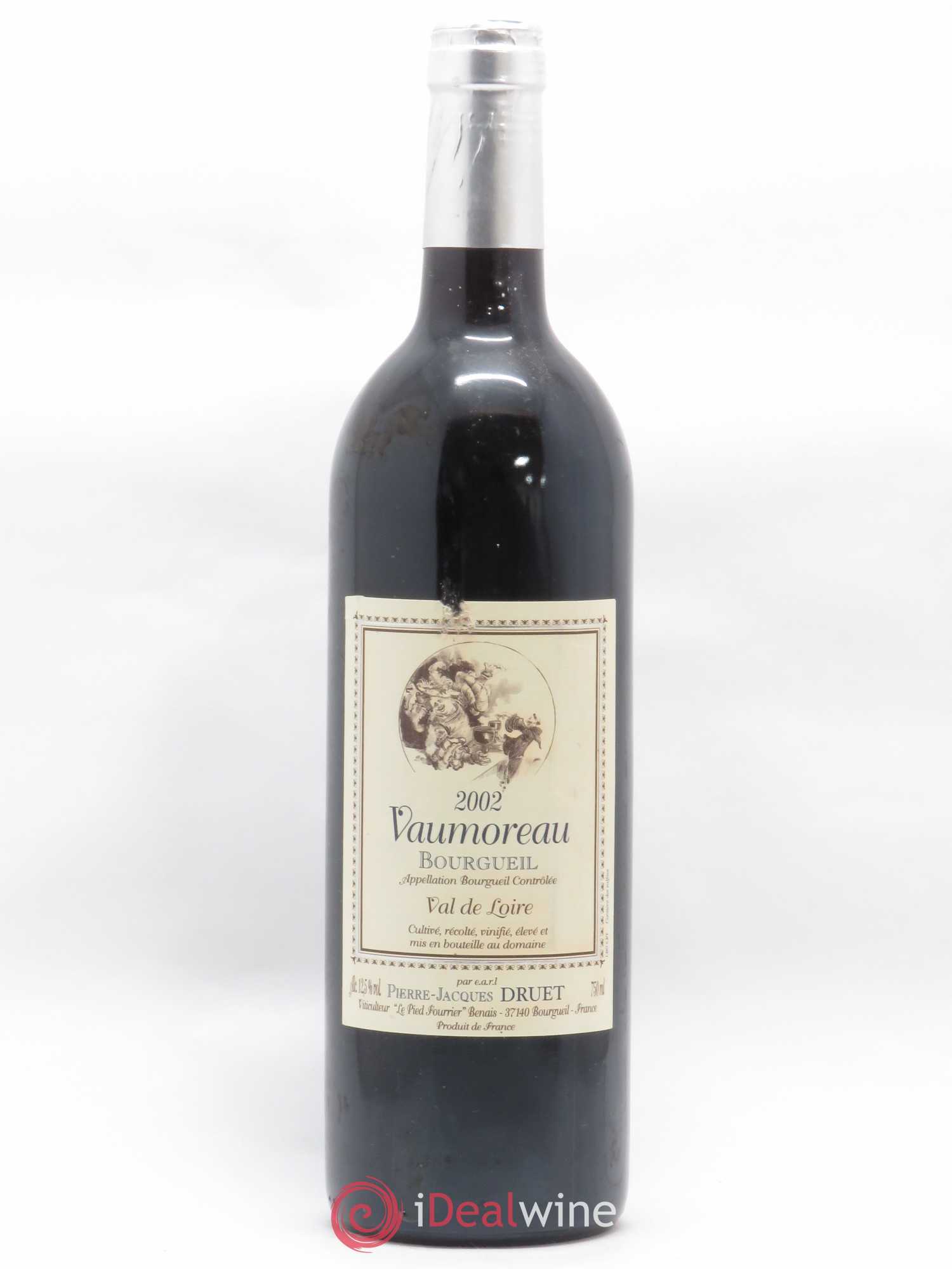 Bourgueil Cuvee Vaumoreau P.J Druet 2002 - Posten von 1 Flasche - 0
