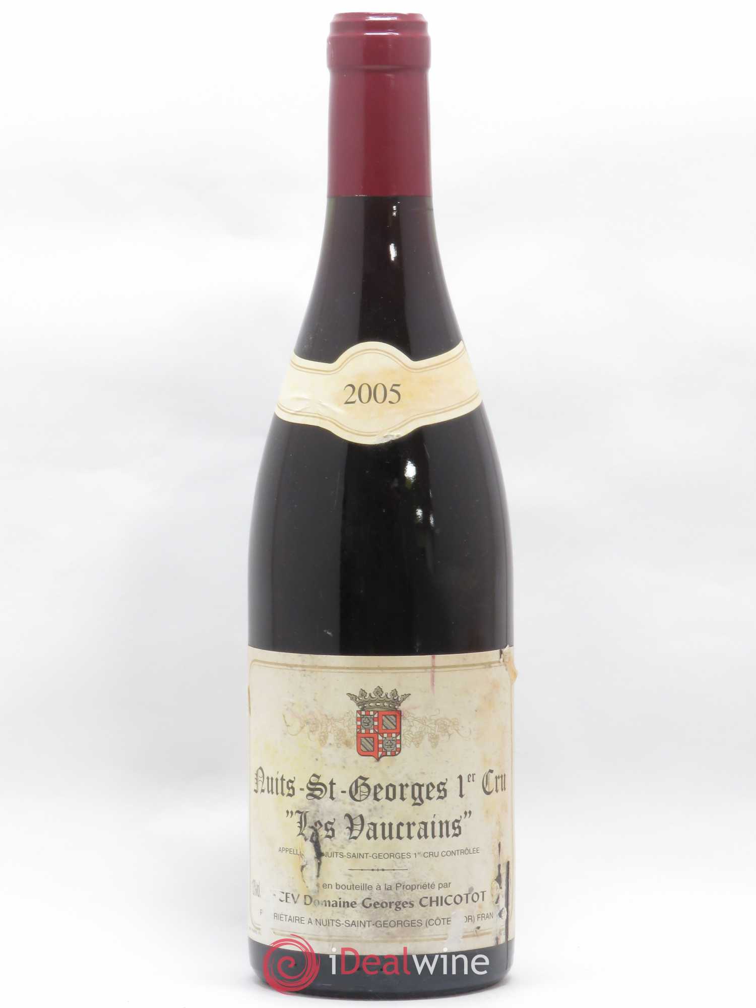 Nuits-Saint-Georges 1er Cru Les Vaucrains Chicotot 2005 - Lot de 1 bouteille - 0