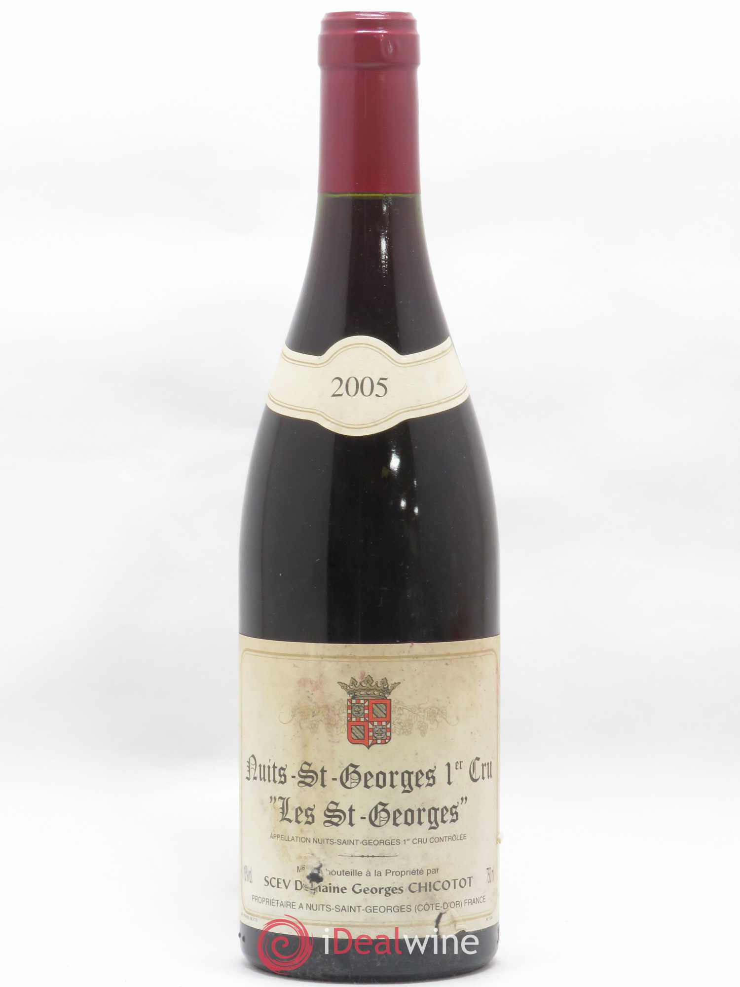 Nuits-Saint-Georges 1er Cru Les Saint-Georges Chicotot 2005 - Lot de 1 bouteille - 0