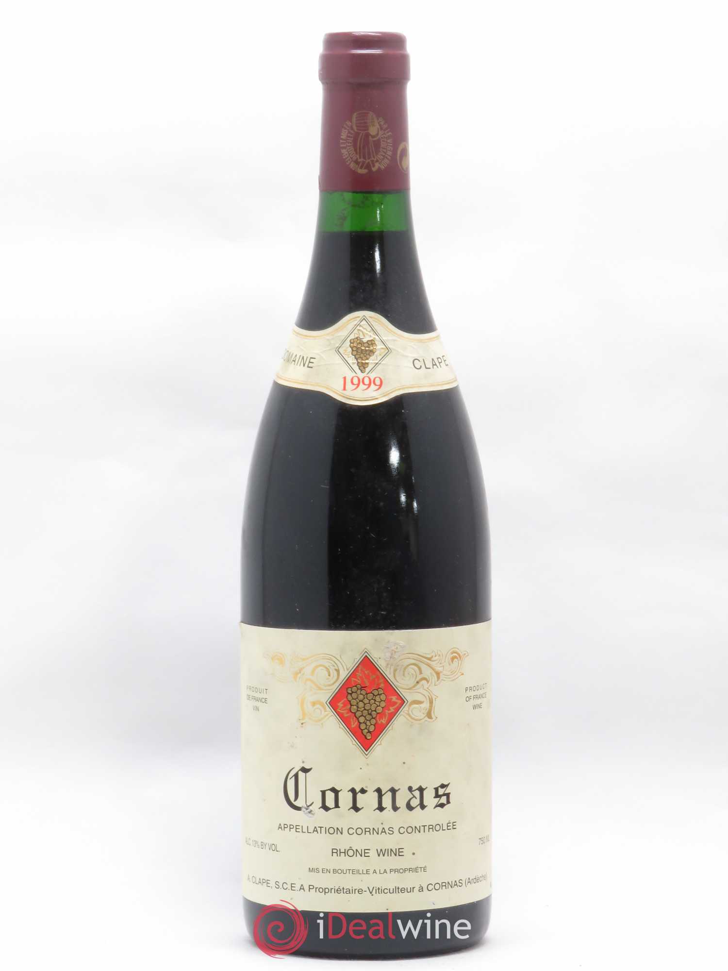 Cornas Auguste Clape 1999 - Lot de 1 bouteille - 0