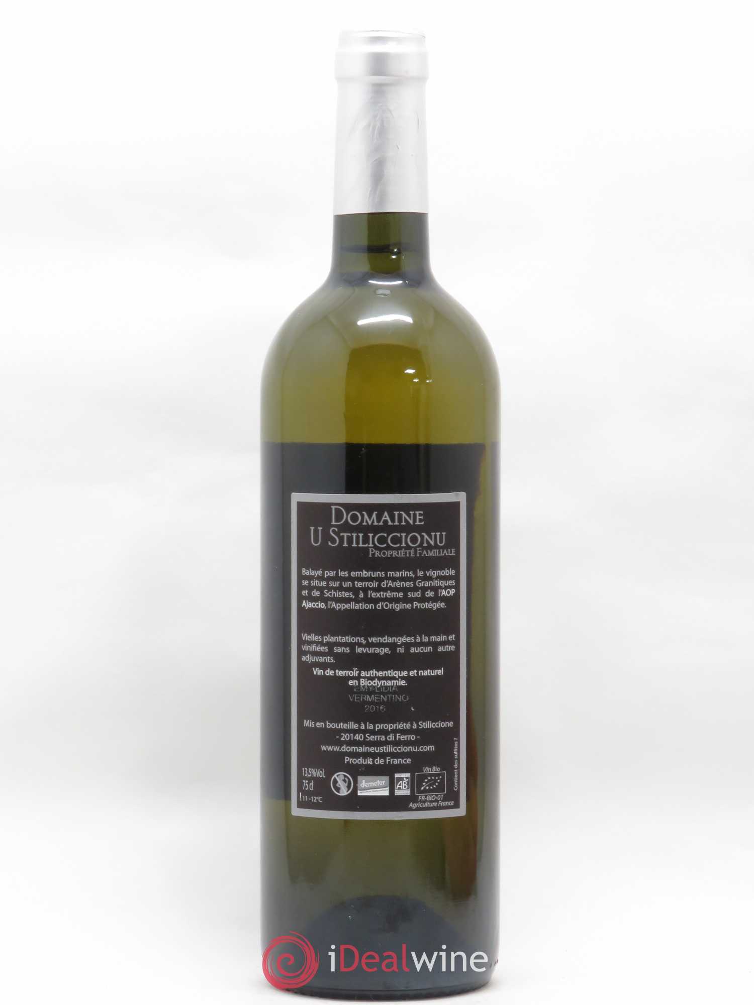 Vin de Corse Emy-Lidia Domaine U Stiliccionu 2016 - Posten von 1 Flasche - 1