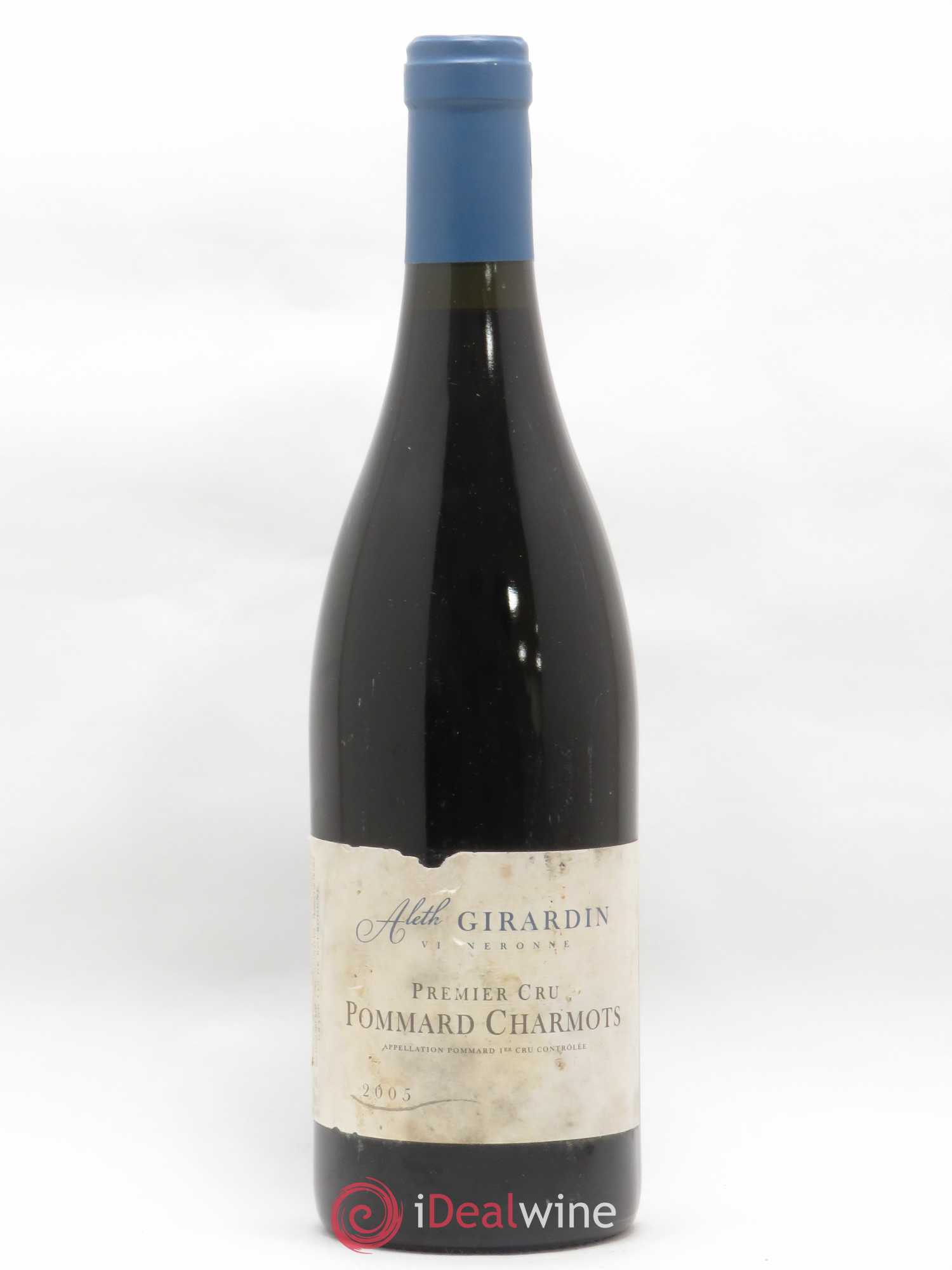 Pommard 1er Cru Les Charmots Aleth Girardin 2005 - Posten von 1 Flasche - 0