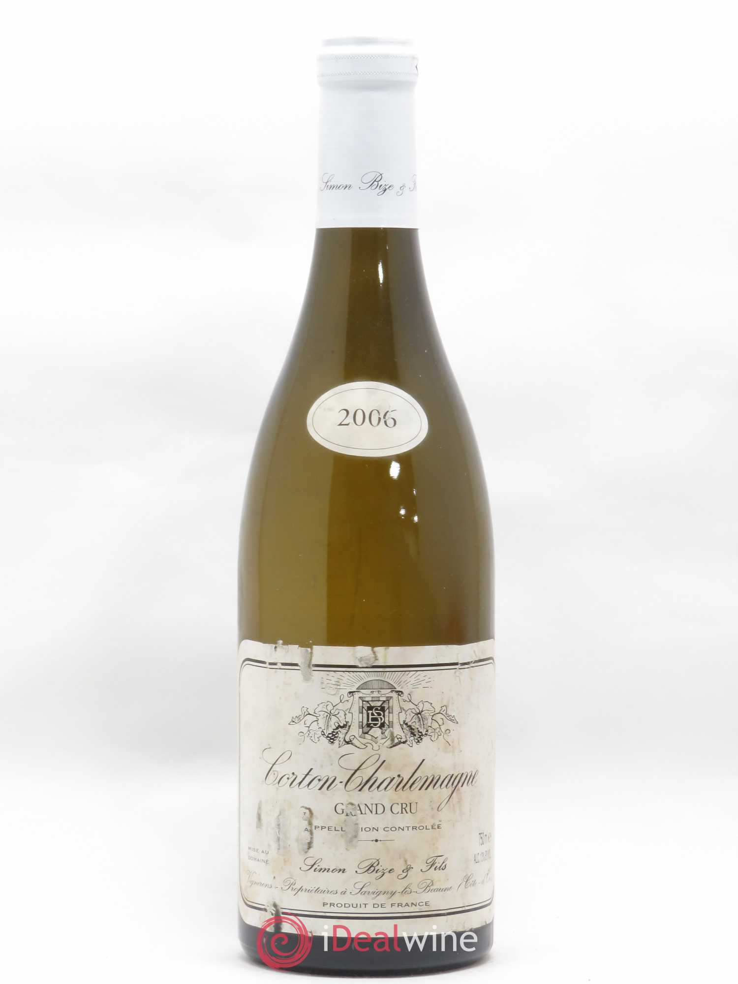 Corton-Charlemagne Grand Cru Simon Bize & Fils 2006 - Lot de 1 bouteille - 0