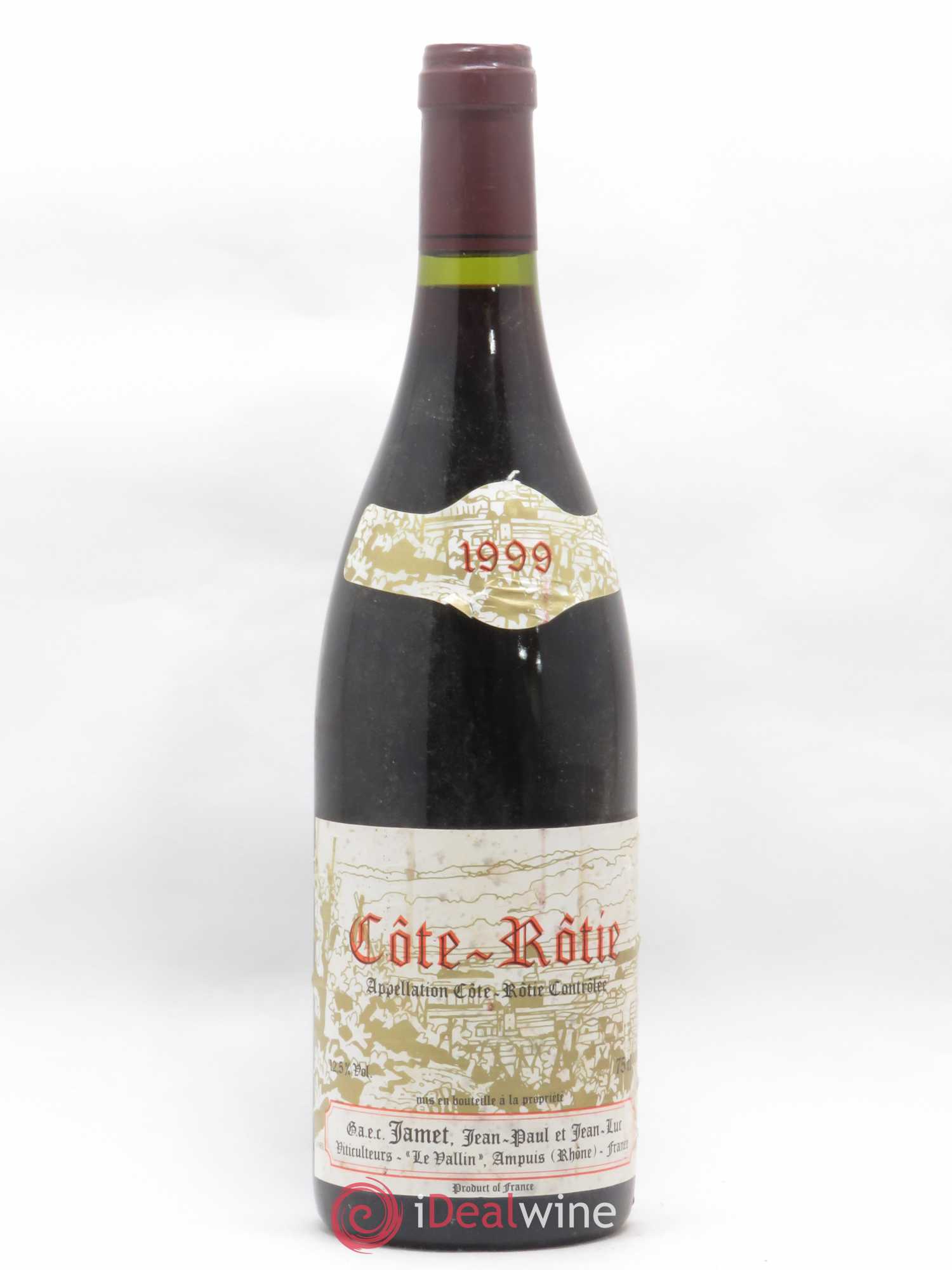 Côte-Rôtie Jamet (Domaine) 1999 - Lot de 1 bouteille - 0