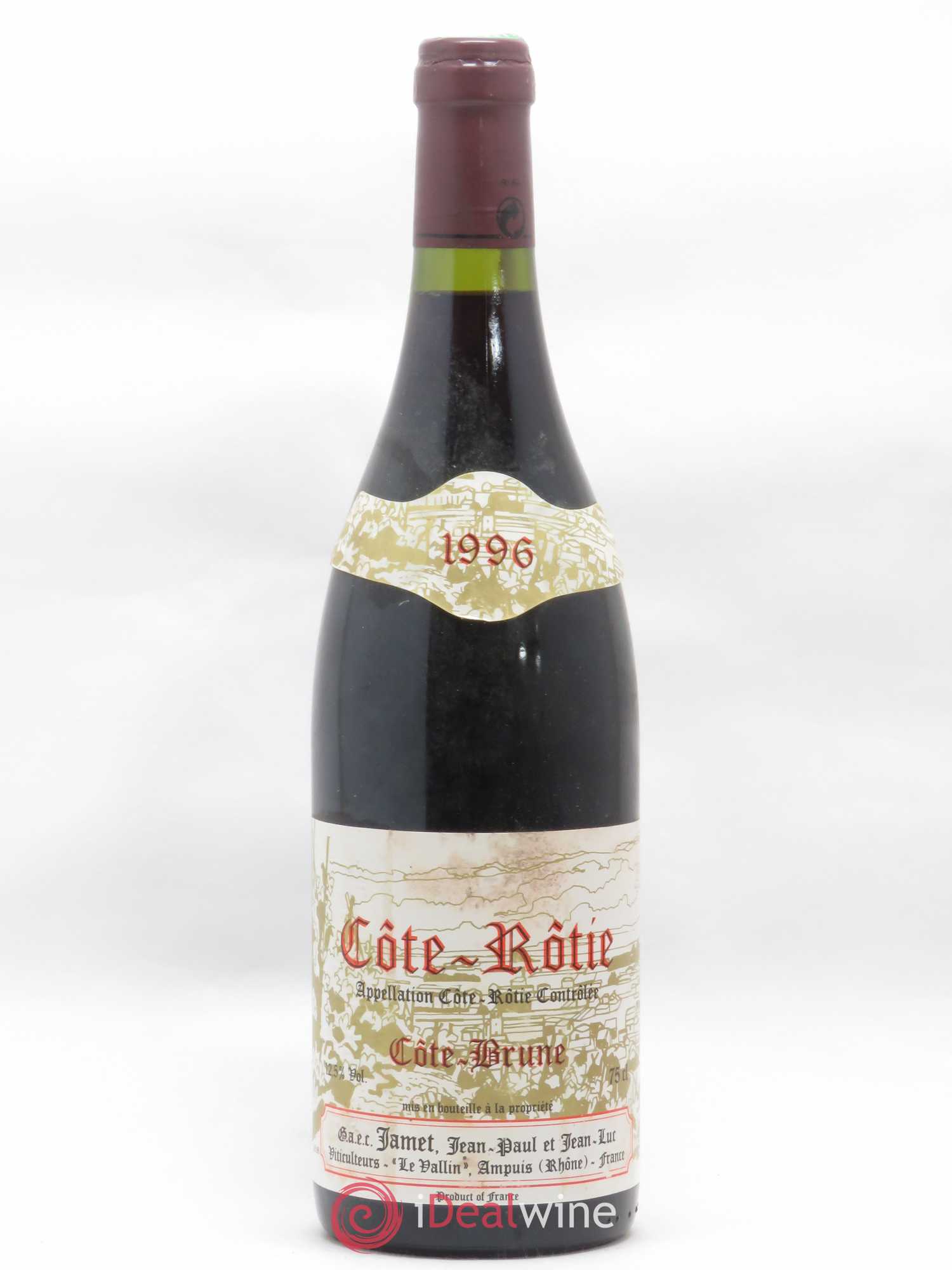 Côte-Rôtie Côte Brune Jamet (Domaine) 1996 - Lot de 1 bouteille - 0