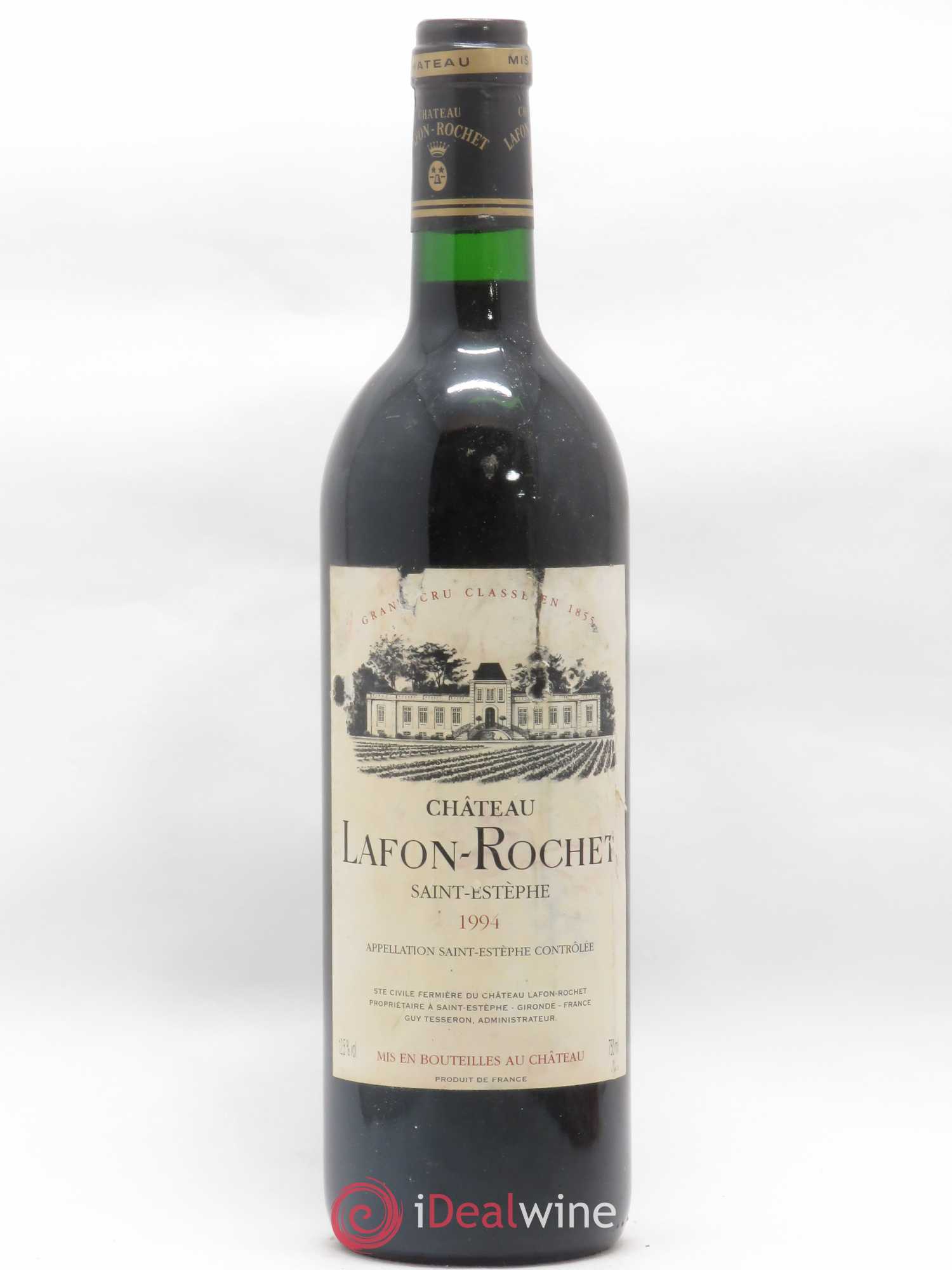 Château Lafon Rochet 4ème Grand Cru Classé 1994 - Lot de 1 bouteille - 0