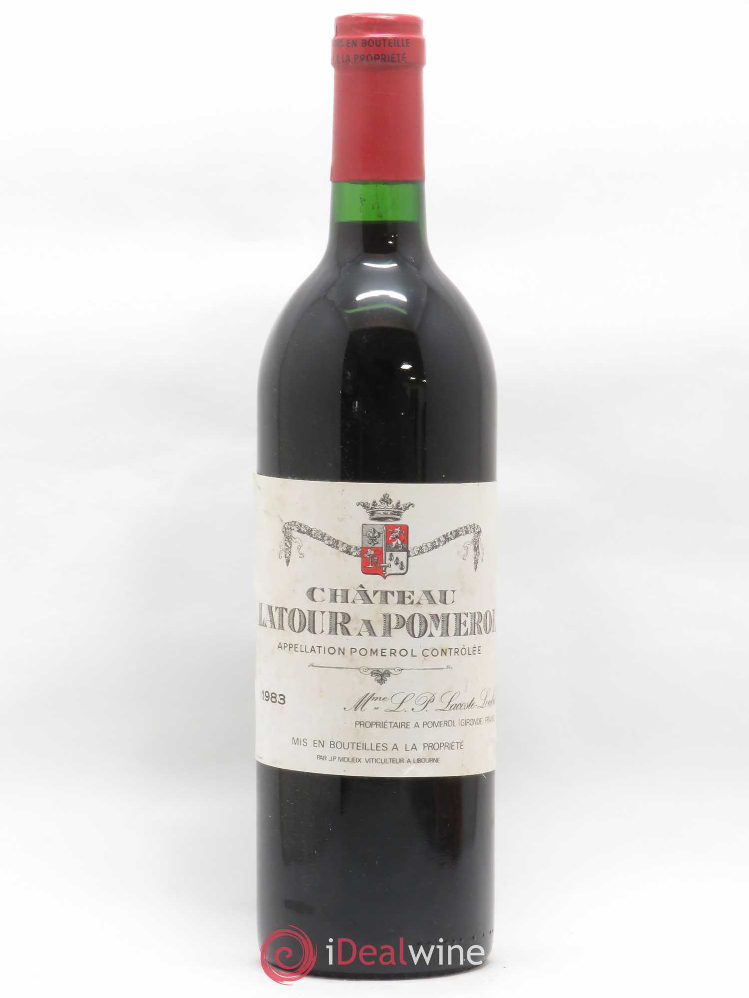 Château Latour à Pomerol 1983 - Lot de 1 bouteille - 0