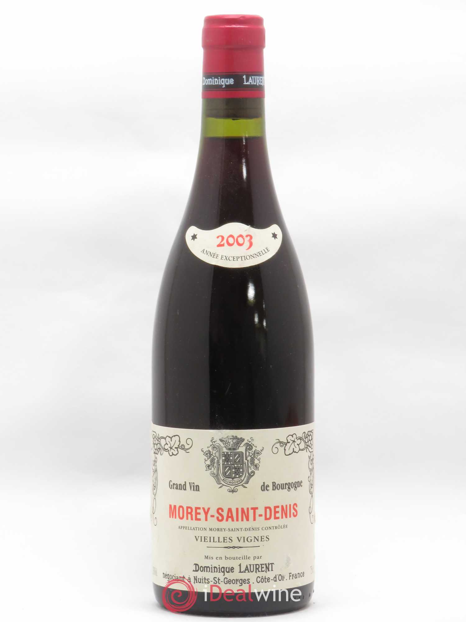 Morey-Saint-Denis Vieilles Vignes Dominique Laurent 2003 - Lot de 1 bouteille - 0