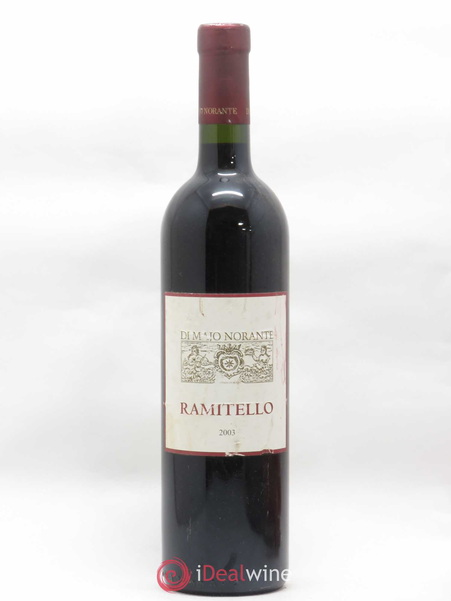 Italie Biferno Rosso DOC Ramitello Di Majo Norante 2003 - Posten von 1 Flasche - 0
