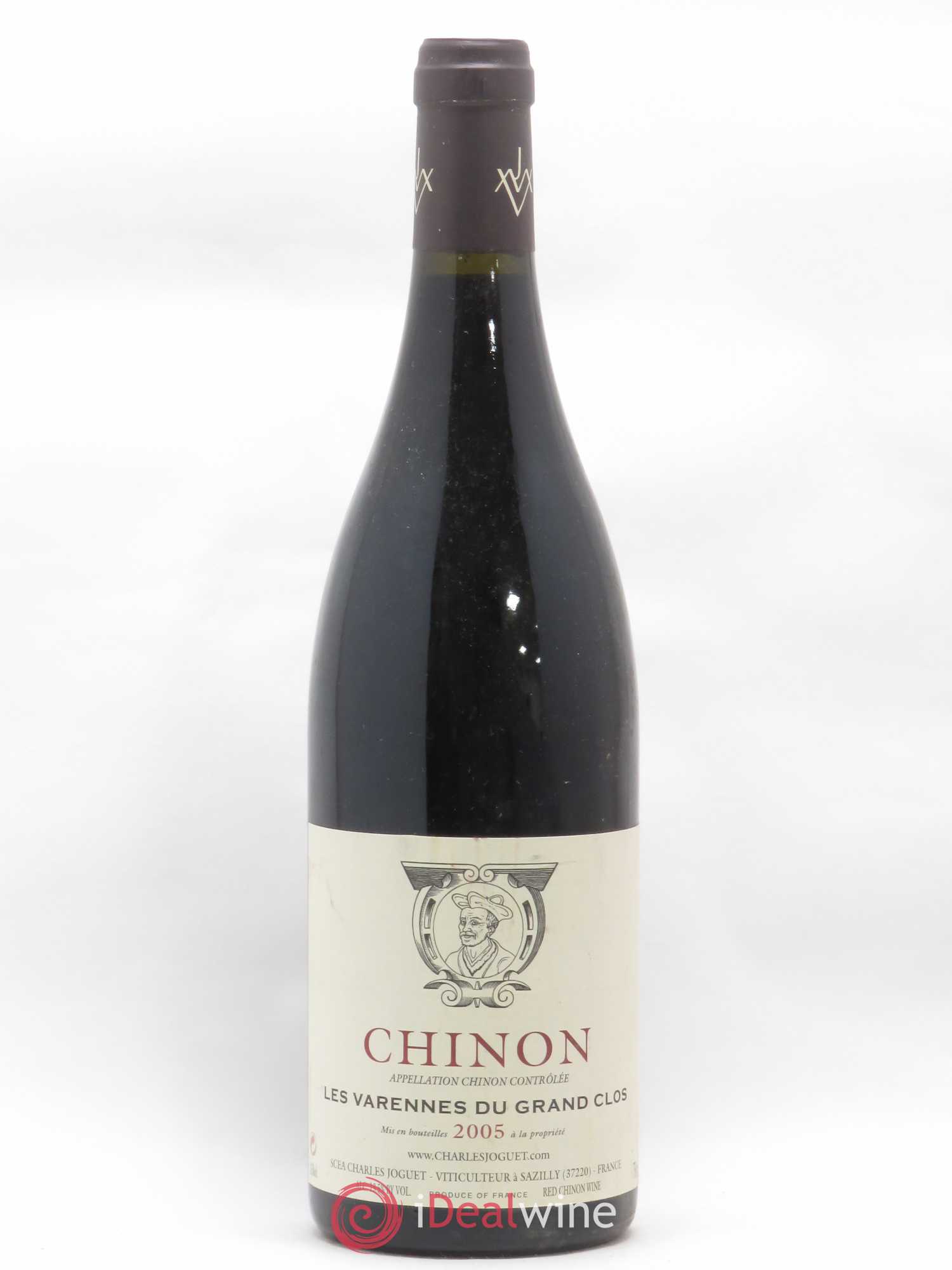 Chinon Les Varennes du Grand Clos Charles Joguet 2005 - Lot de 1 bouteille - 0