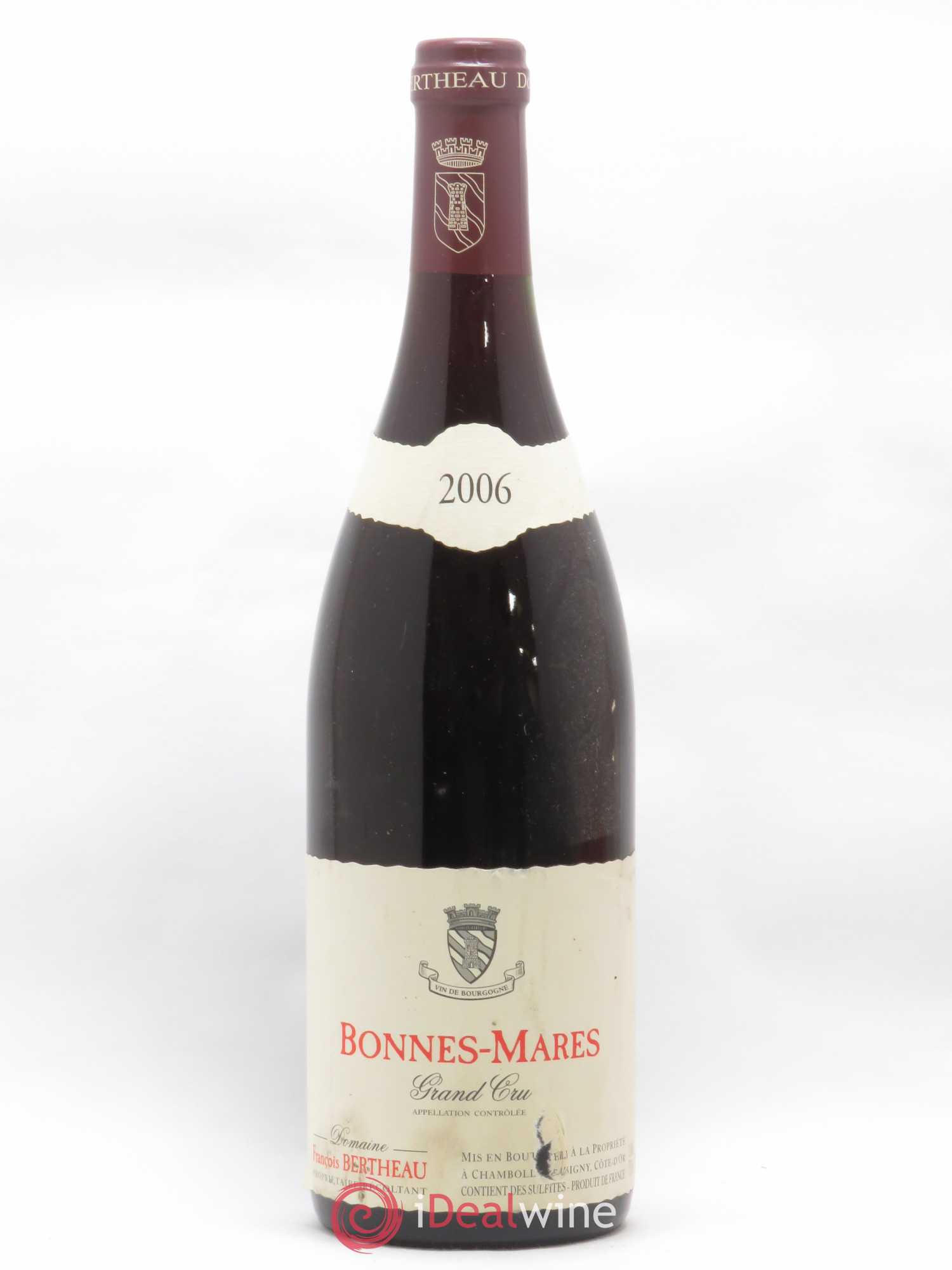 Bonnes-Mares Grand Cru François Bertheau 2006 - Lot de 1 bouteille - 0