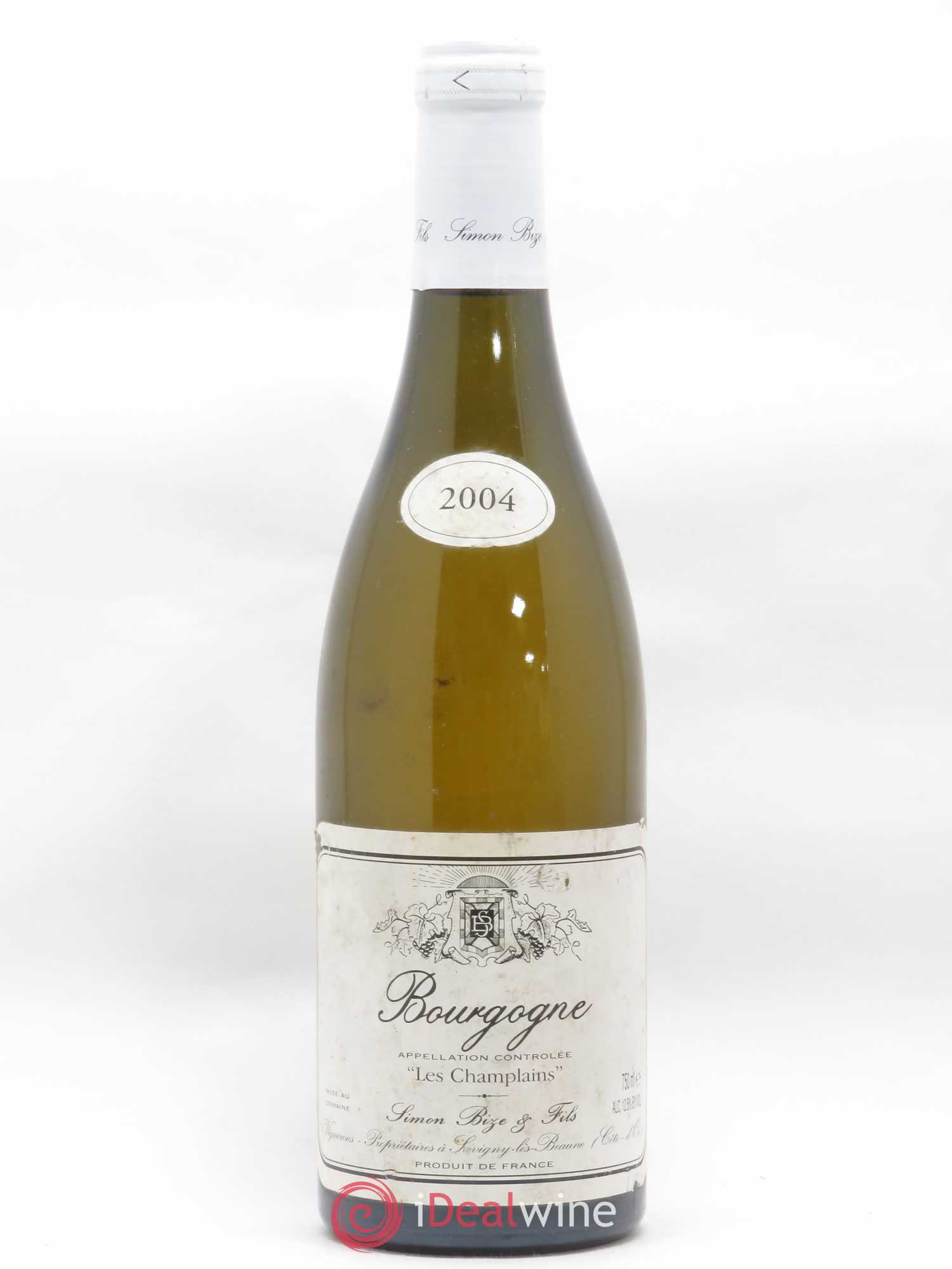 Bourgogne Champlains Simon Bize 2004 - Posten von 1 Flasche - 0