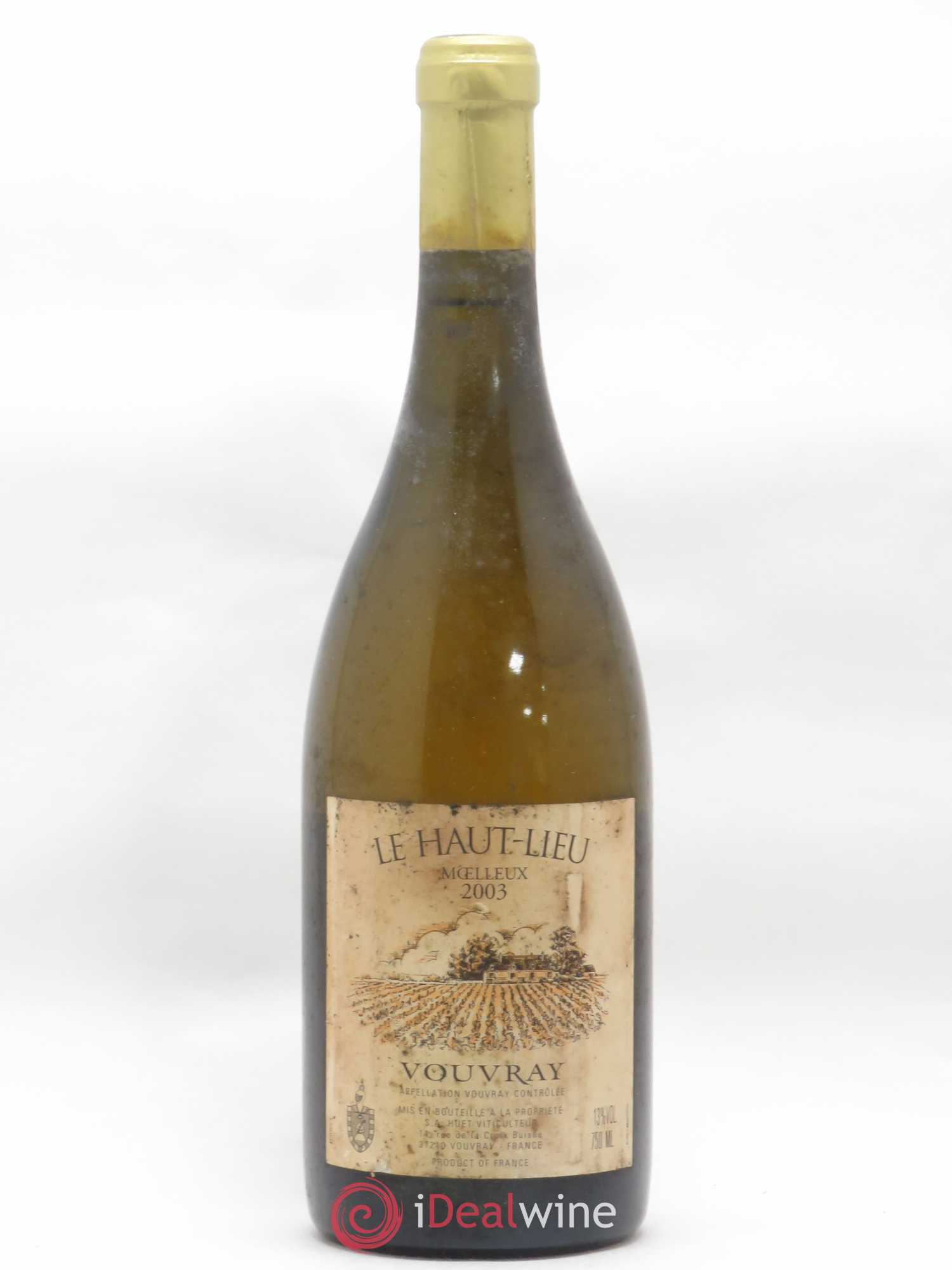 Vouvray Le Haut-Lieu Moelleux Domaine Huet 2003 - Lotto di 1 bottiglia - 0