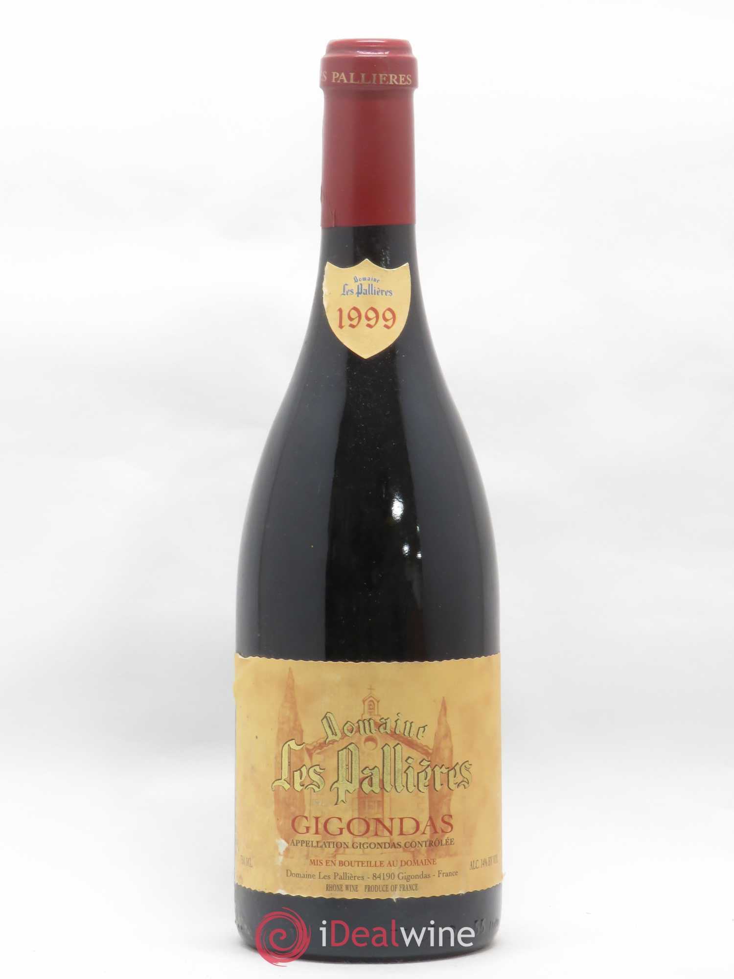 Gigondas Domaine Les Pallières Brunier 1999 - Posten von 1 Flasche - 0
