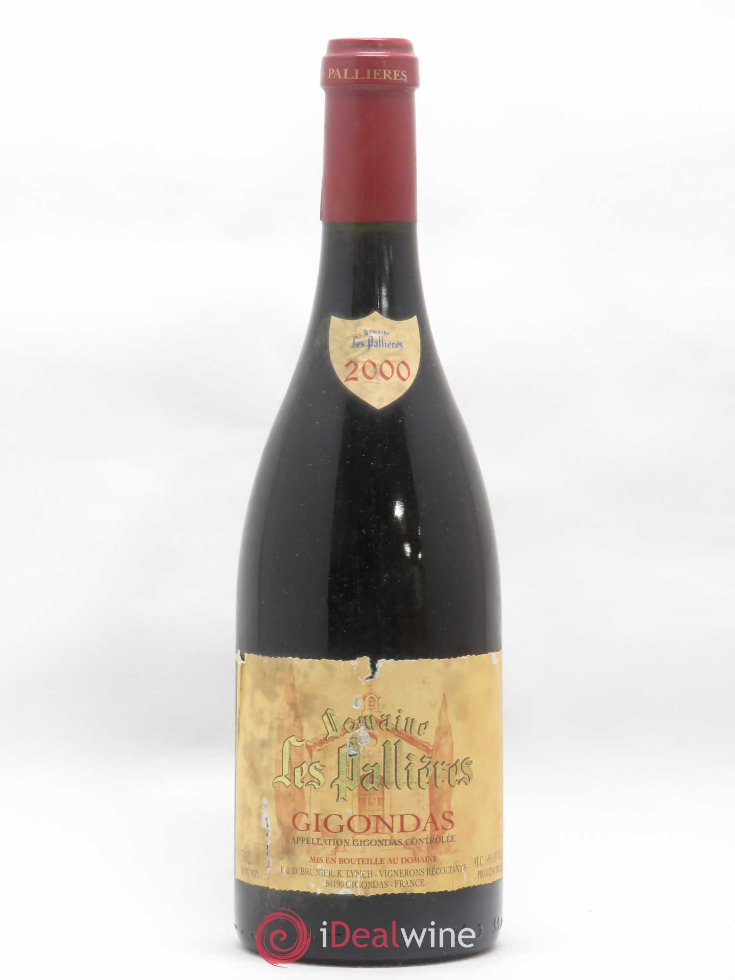 Gigondas Domaine Les Pallieres Brunier 2000 - Posten von 1 Flasche - 0