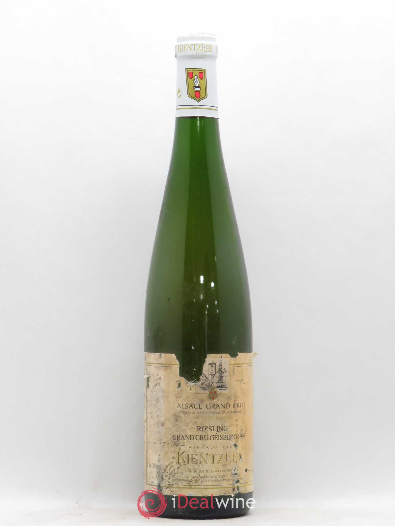 Riesling Grand Cru Geisberg Andre Kientzler 1998 - Lotto di 1 bottiglia - 0