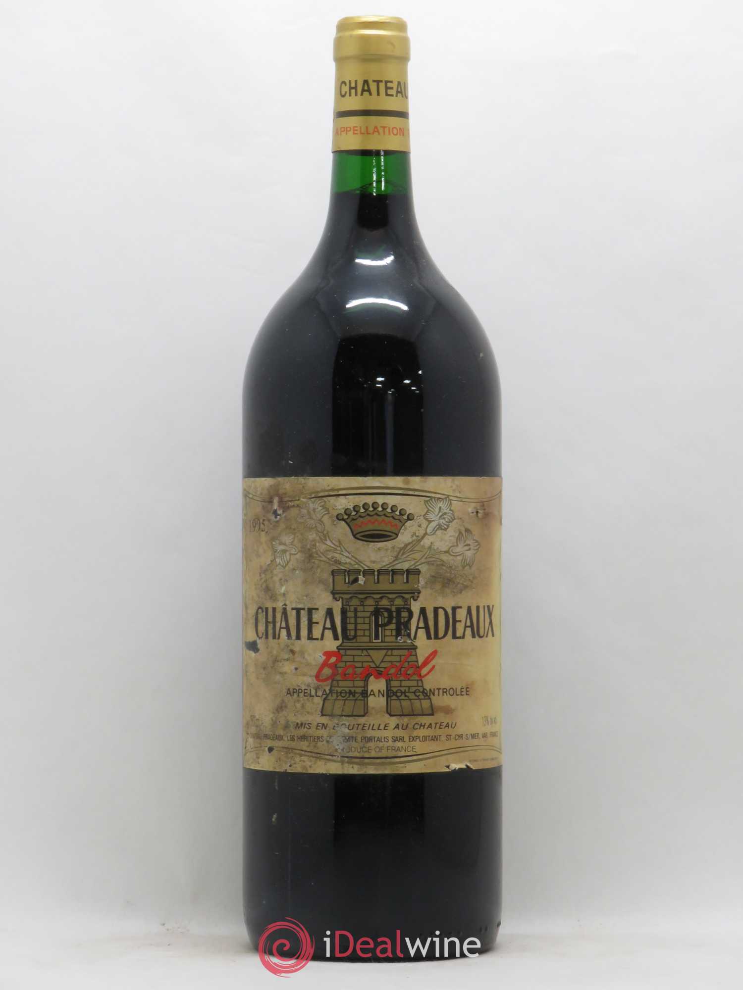 Bandol Château Pradeaux Famille Portalis 1995 - Lot de 1 magnum - 0
