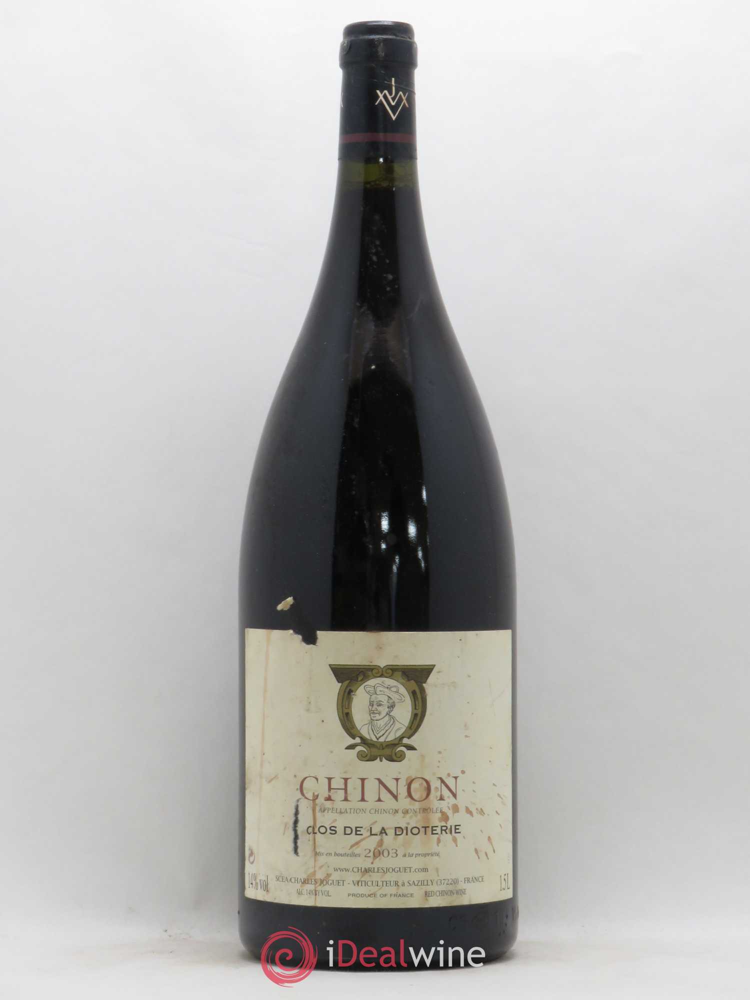 Chinon Clos de La Dioterie Charles Joguet 2003 - Lot de 1 magnum - 0