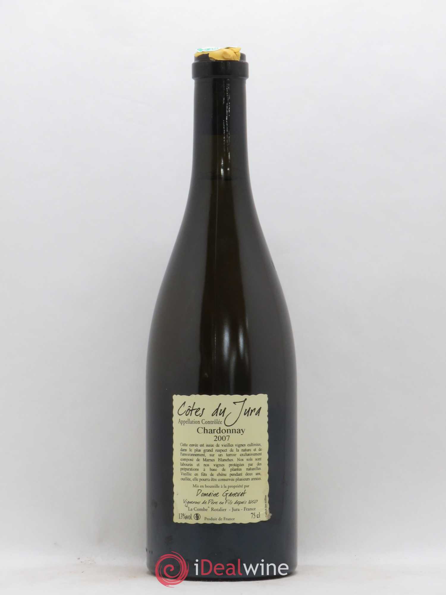 Côtes du Jura Les Grands Teppes Vieilles Vignes Jean-François Ganevat (Domaine) 2007 - Lot de 1 bouteille - 1