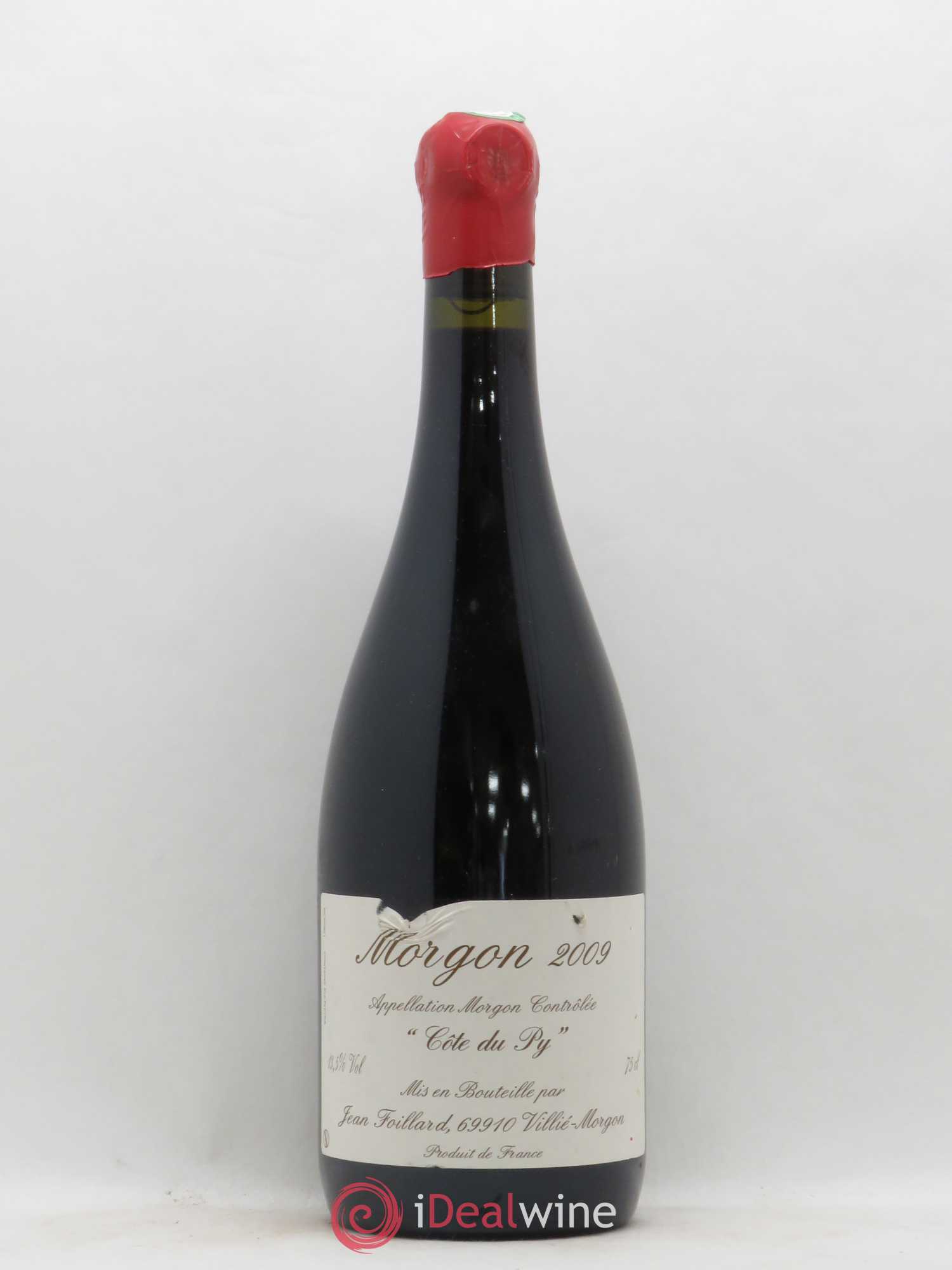 Morgon Côte du Py Jean Foillard 2009 - Lot de 1 bouteille - 0