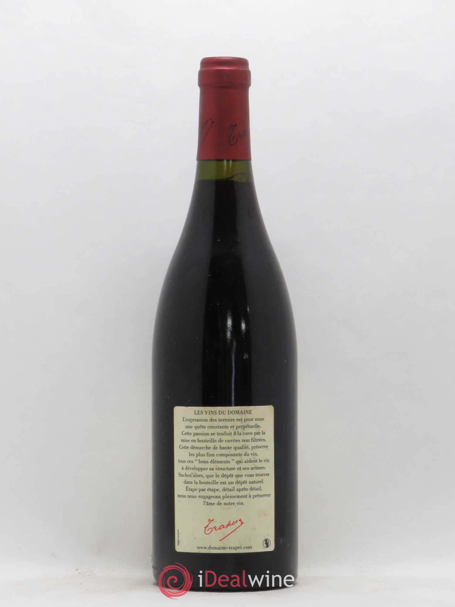 Chambertin Grand Cru Domaine Trapet 2001 - Lot de 1 bouteille - 1